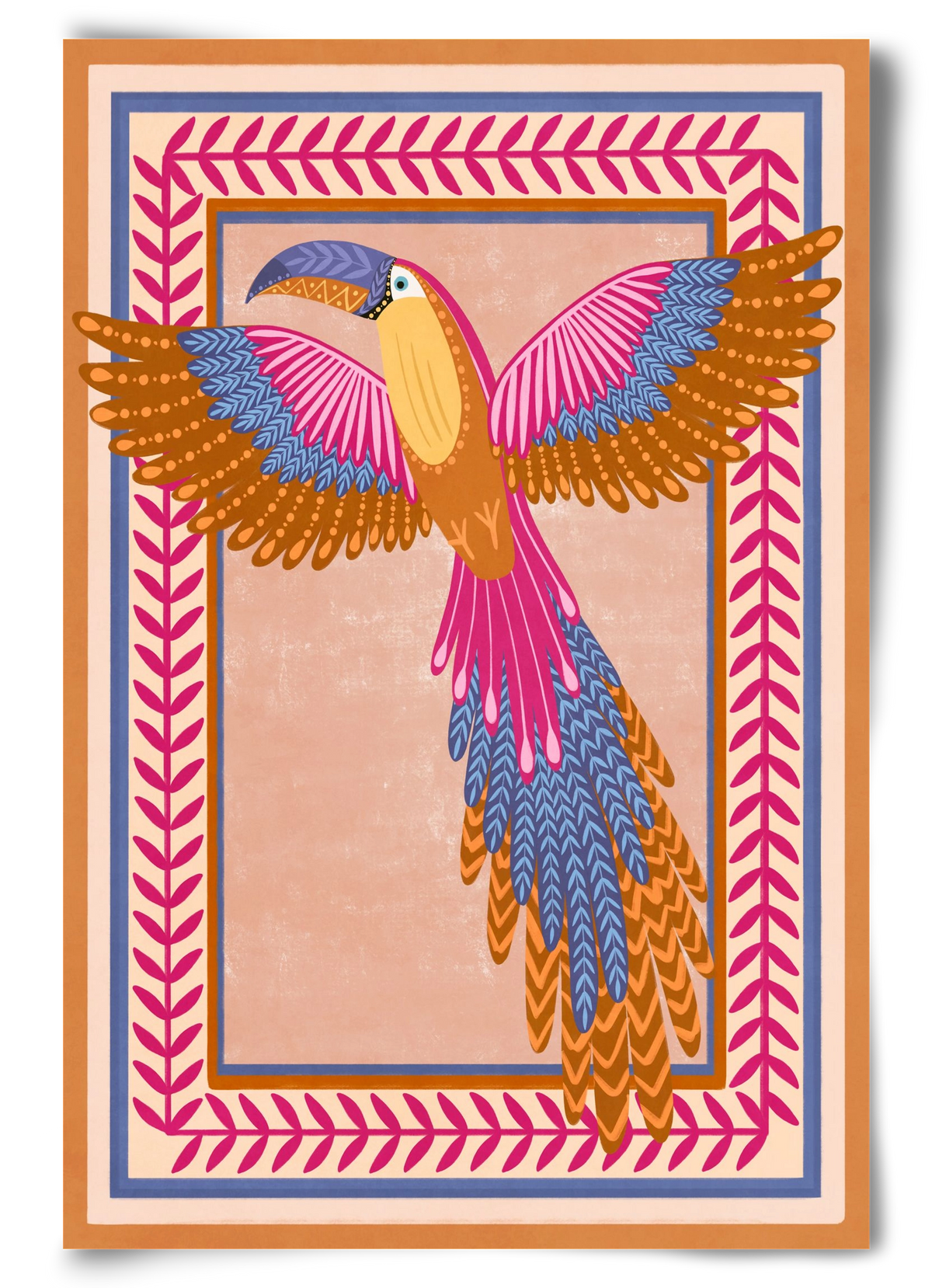 BIRD, 60x90 cm, Keret nélkül