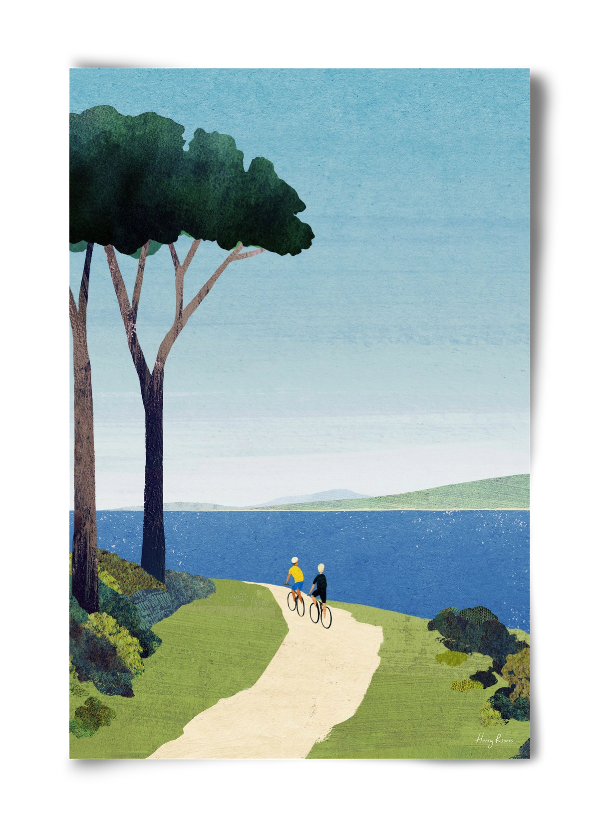 Bike ride, 40x60 cm, Keret nélkül