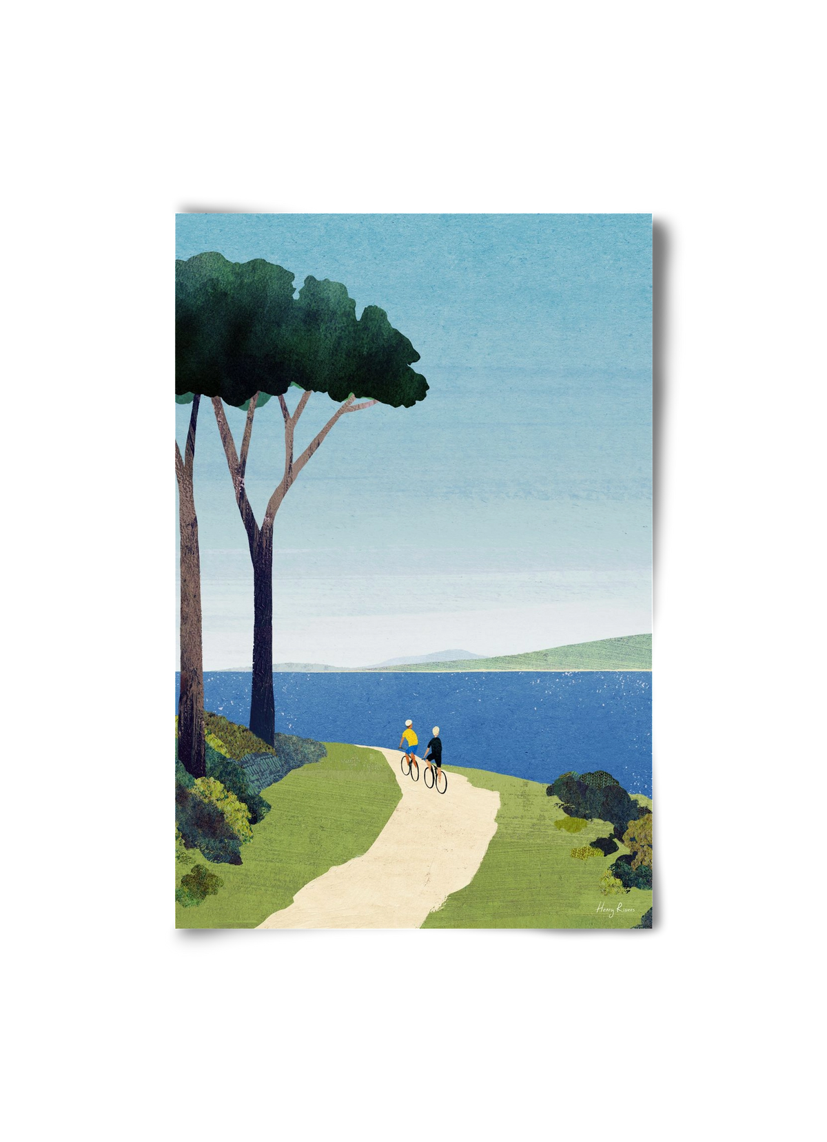 Bike ride, 20x30 cm, Keret nélkül