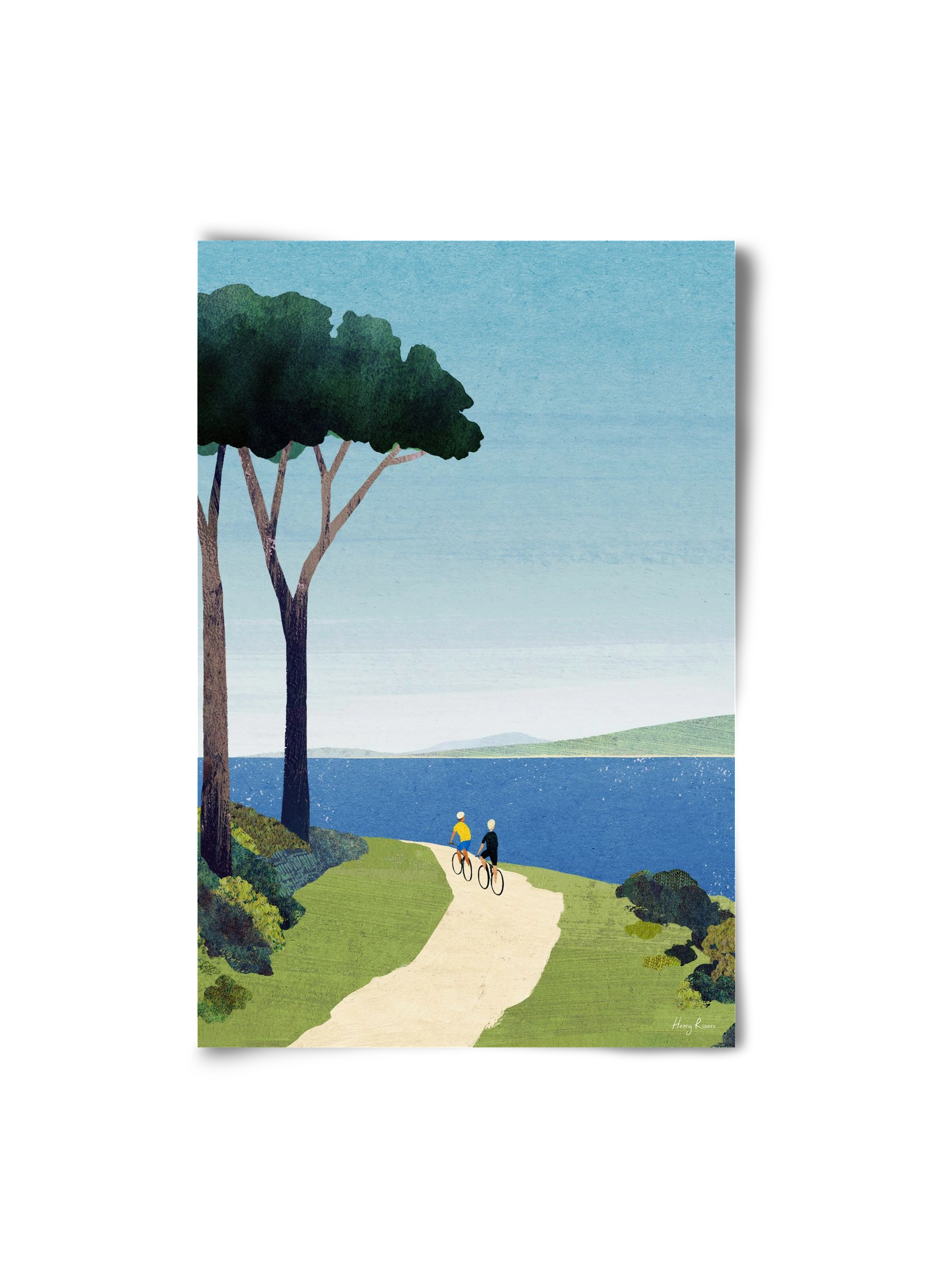 Bike ride, 20x30 cm, Keret nélkül