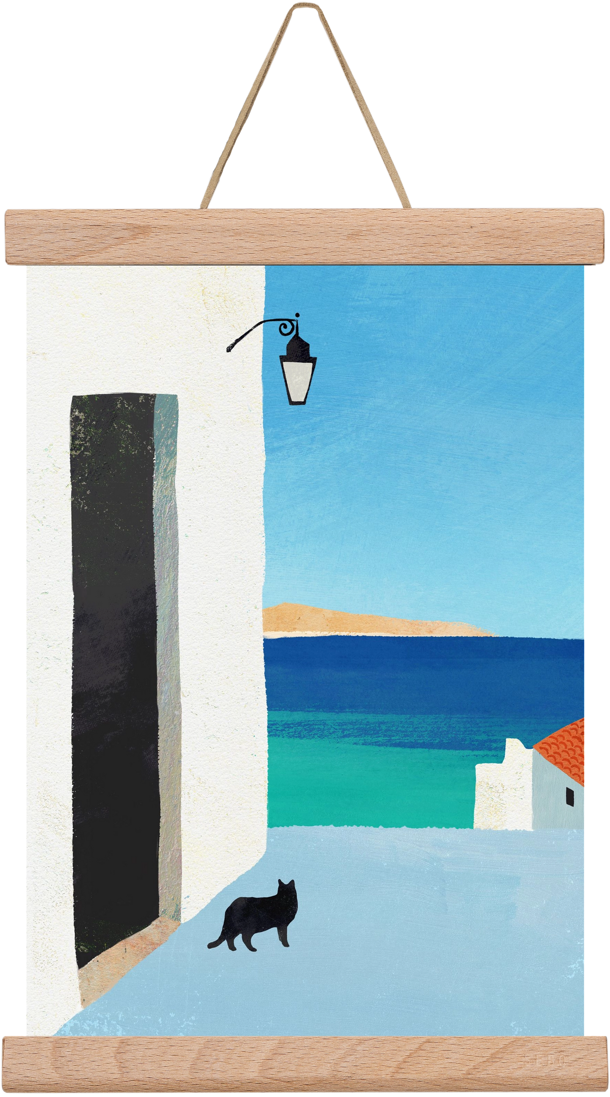 Are you following me?, 20x30 cm (20x30 cm), Tölgy akasztó