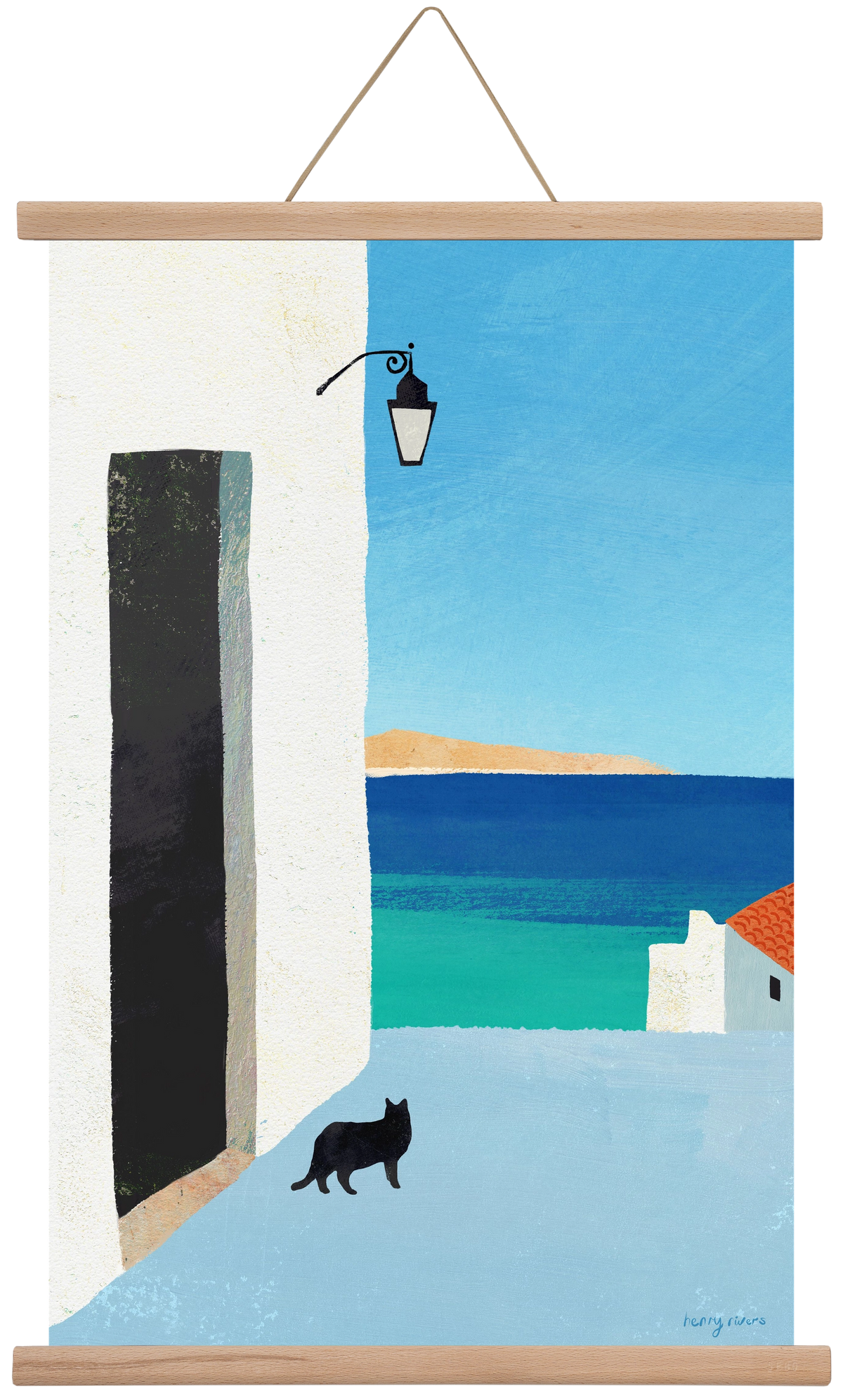 Are you following me?, 40x60 cm (40x60 cm), Tölgy akasztó