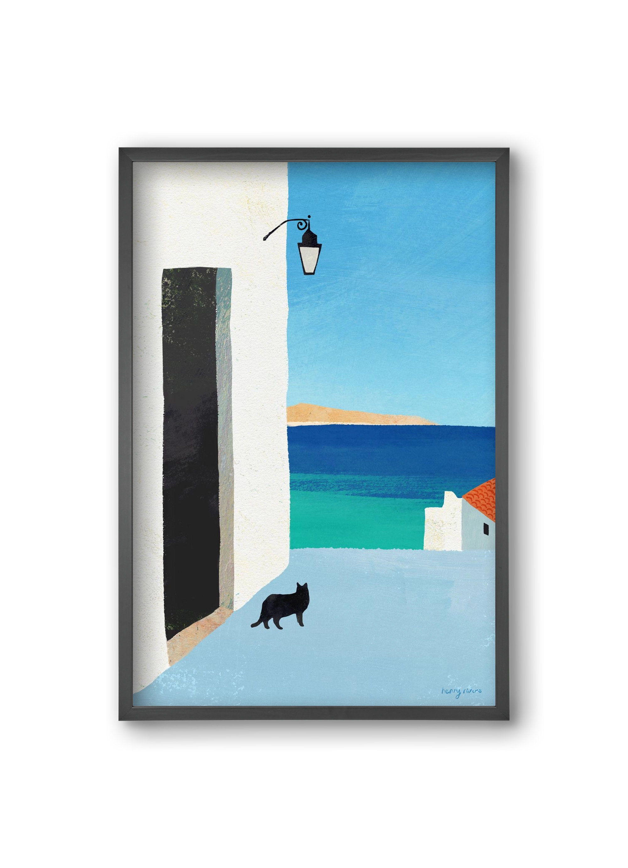 Are you following me?, 20x30 cm (20x30 cm), Fekete keret