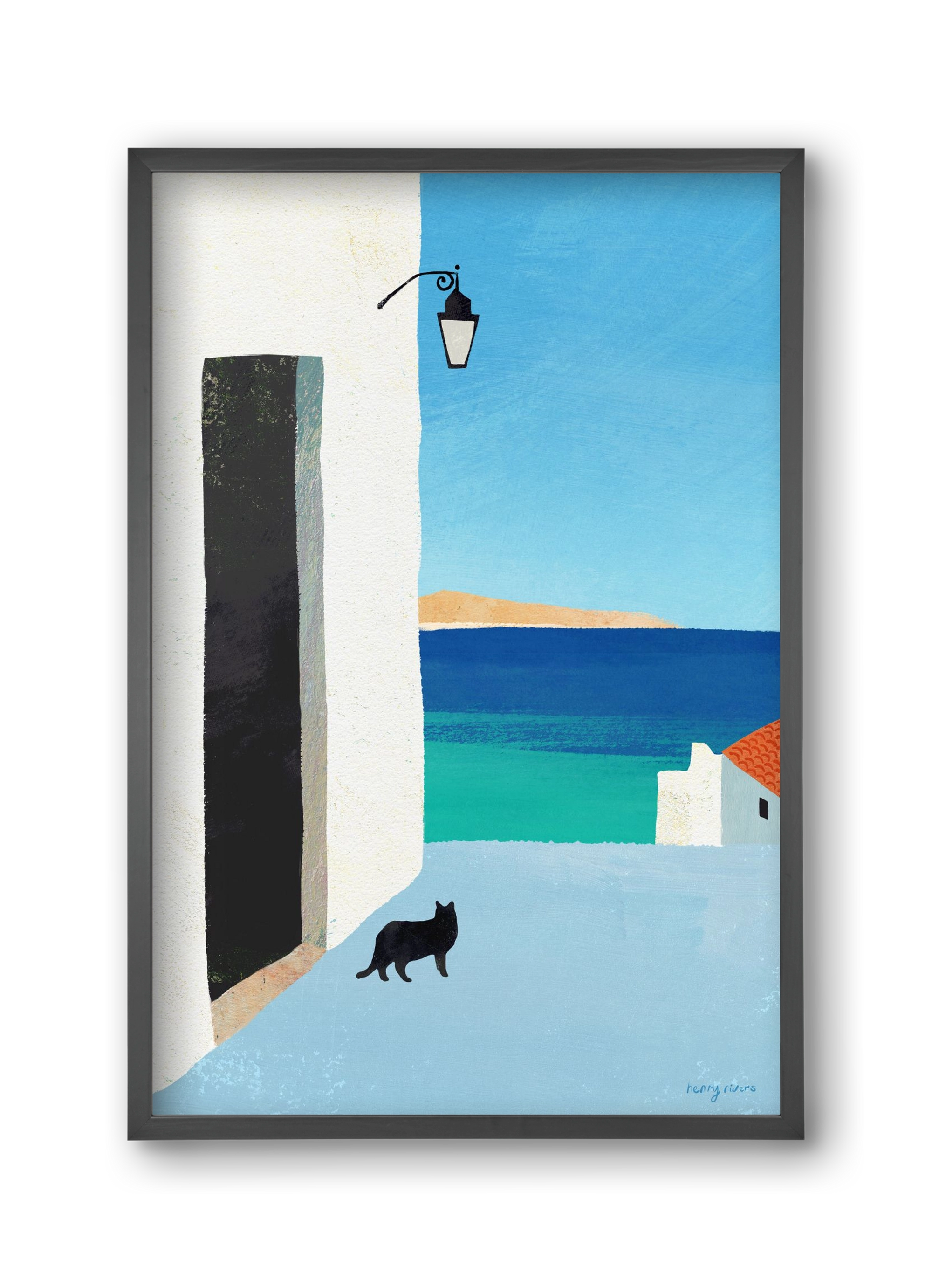 Are you following me?, 30x45 cm (30x45 cm), Fekete keret