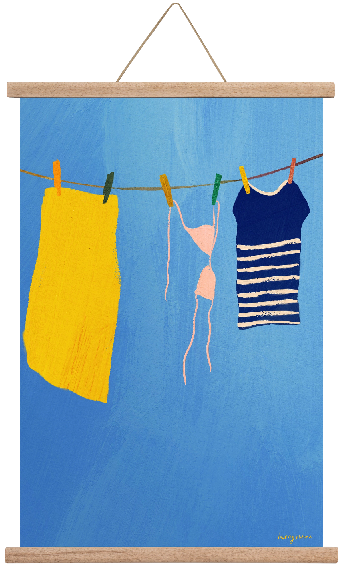 Laundry, 40x60 cm (40x60 cm), Tölgy akasztó