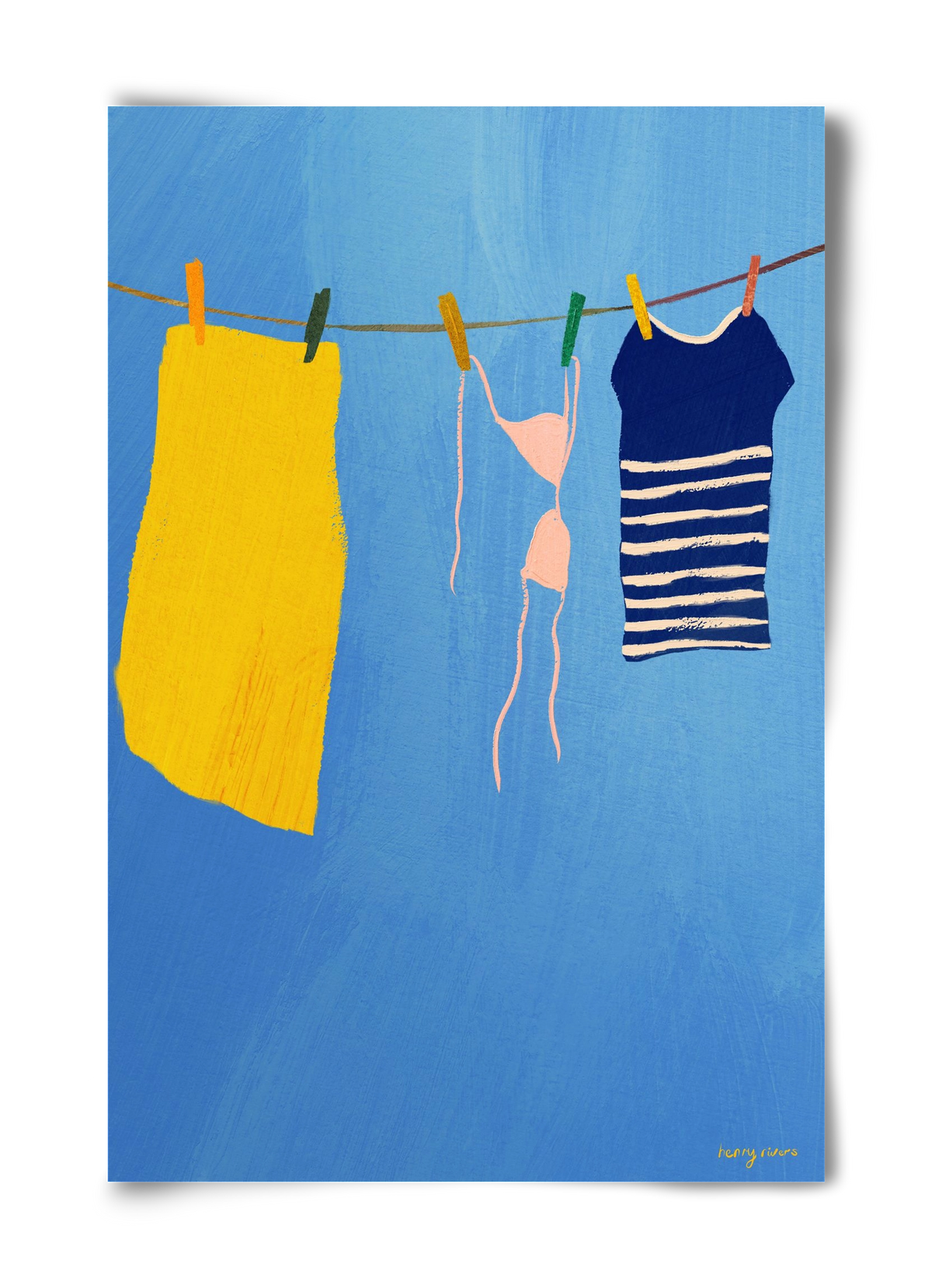 Laundry, 40x60 cm, Keret nélkül