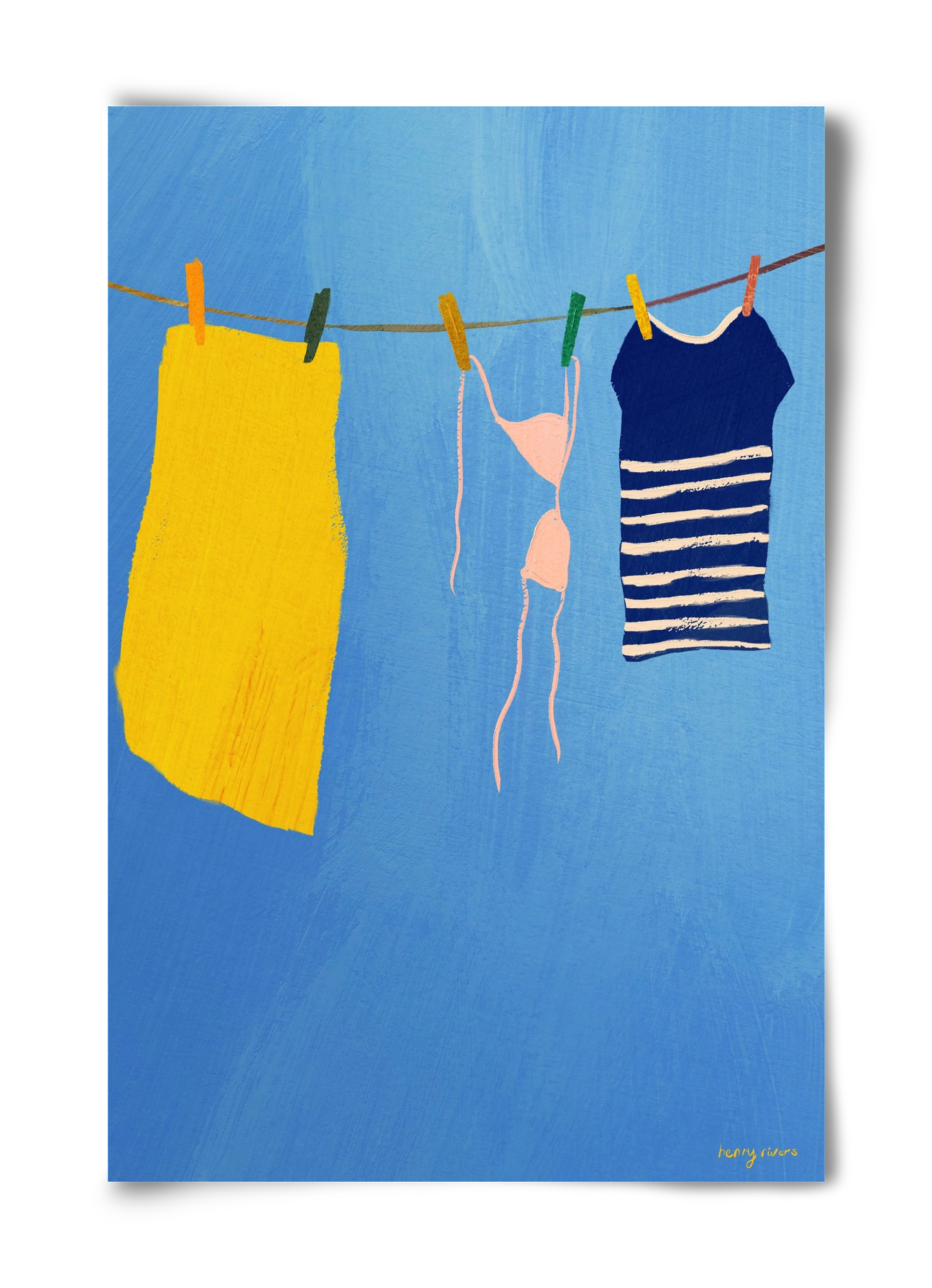 Laundry, 40x60 cm, Keret nélkül
