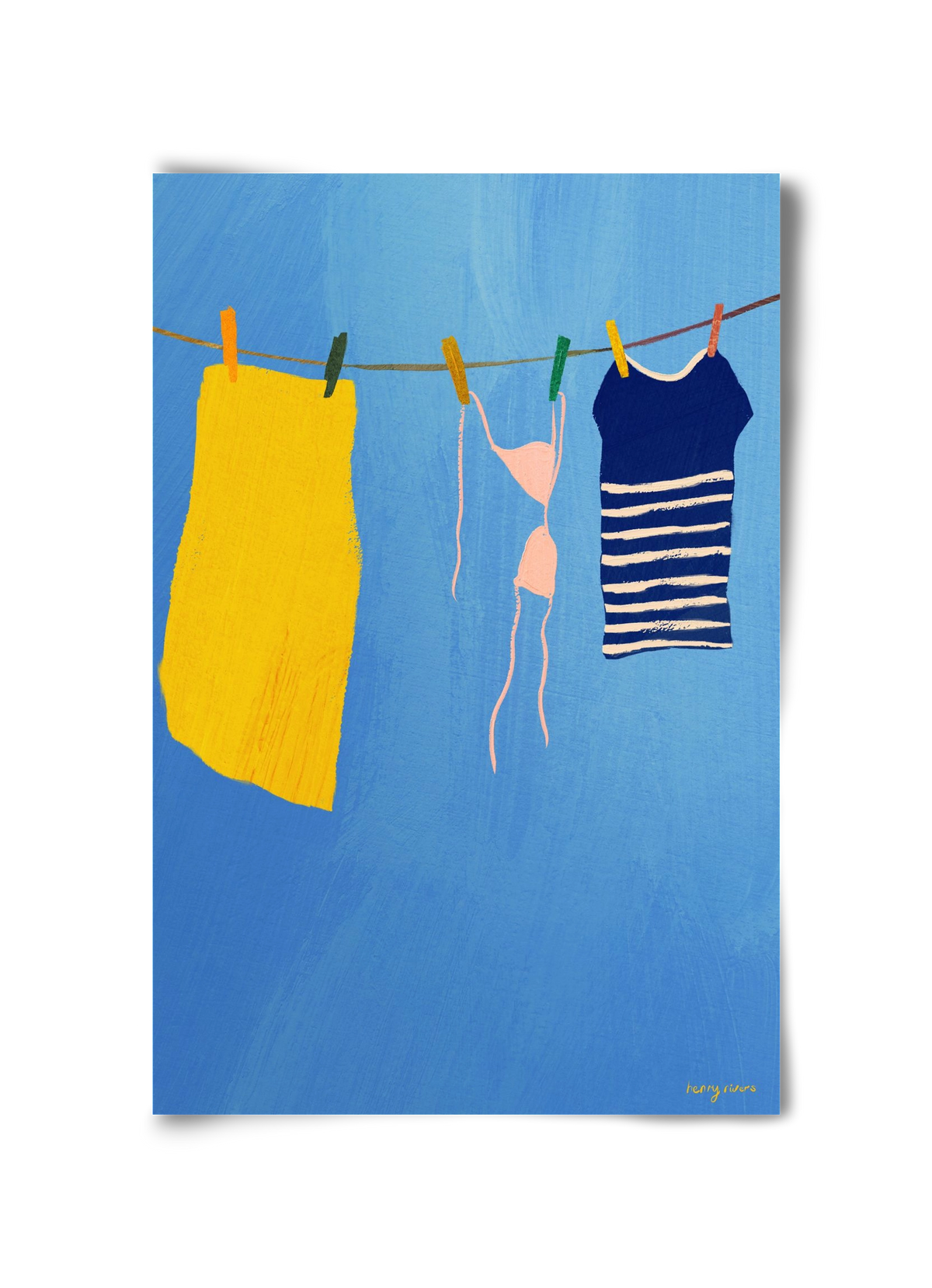 Laundry, 30x45 cm, Keret nélkül