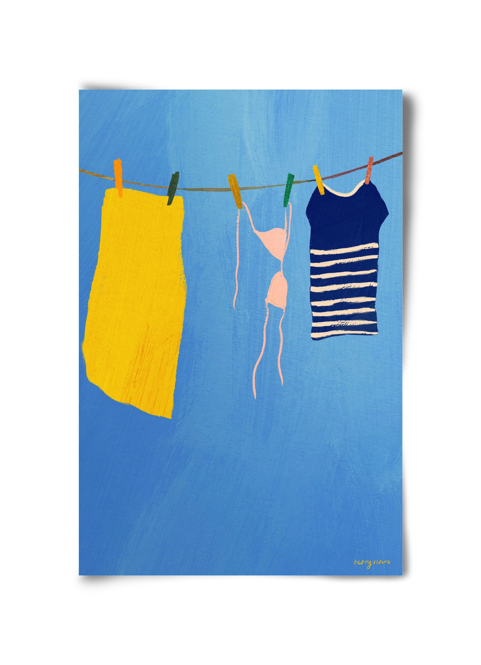 Laundry, 30x45 cm, Keret nélkül