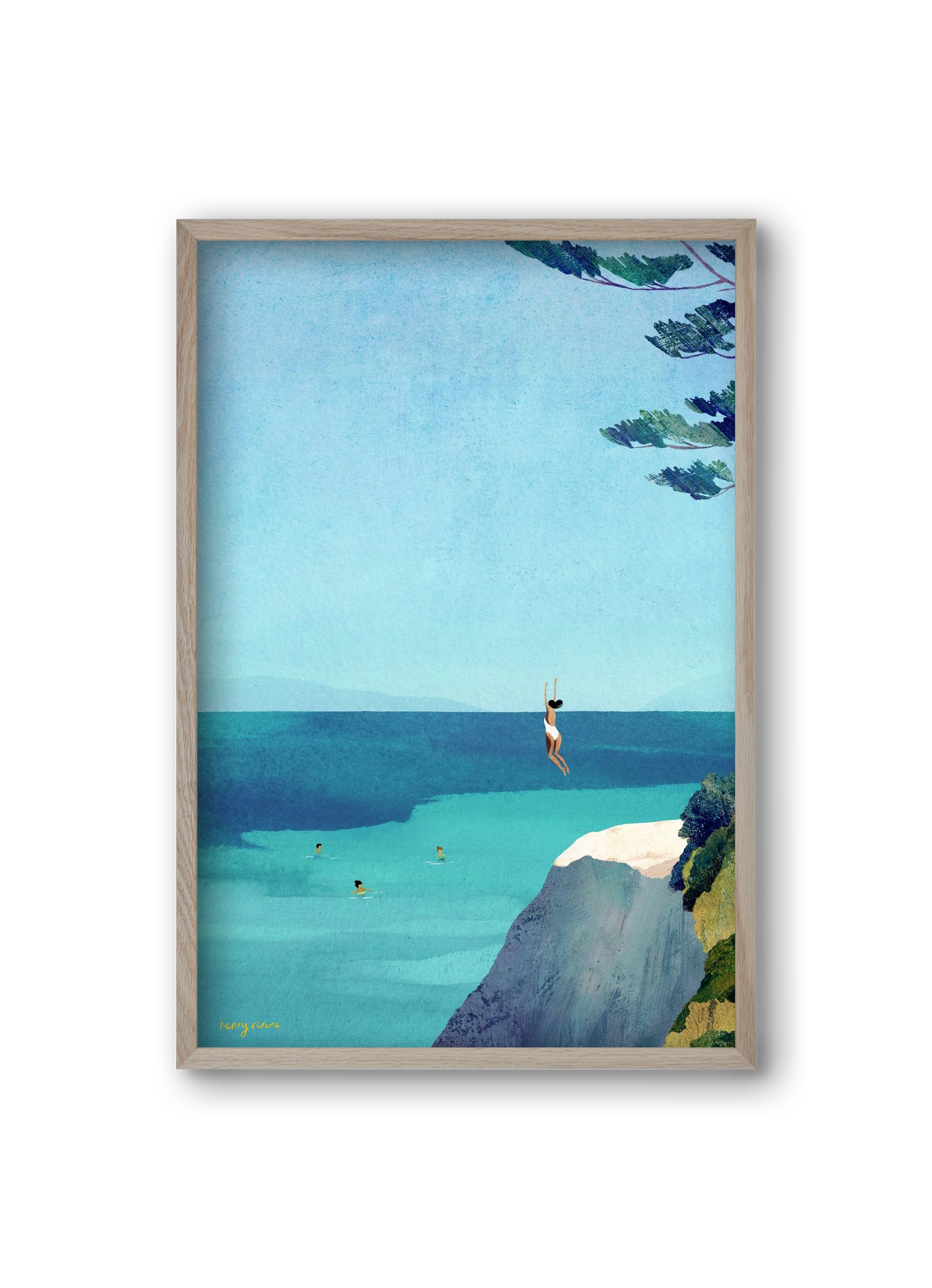 Leap, 20x30 cm (20x30 cm), Tölgy keret