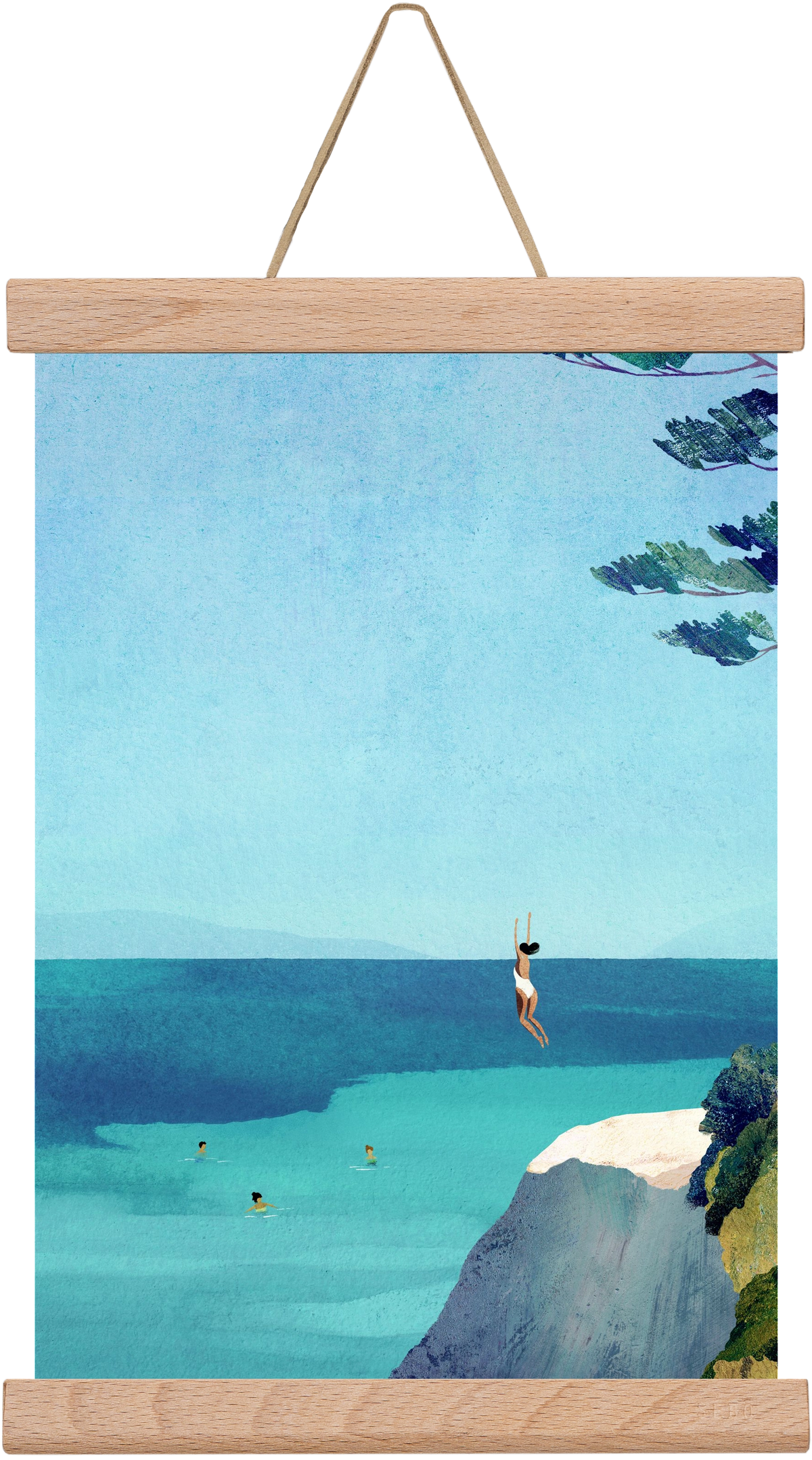 Leap, 20x30 cm (20x30 cm), Tölgy akasztó