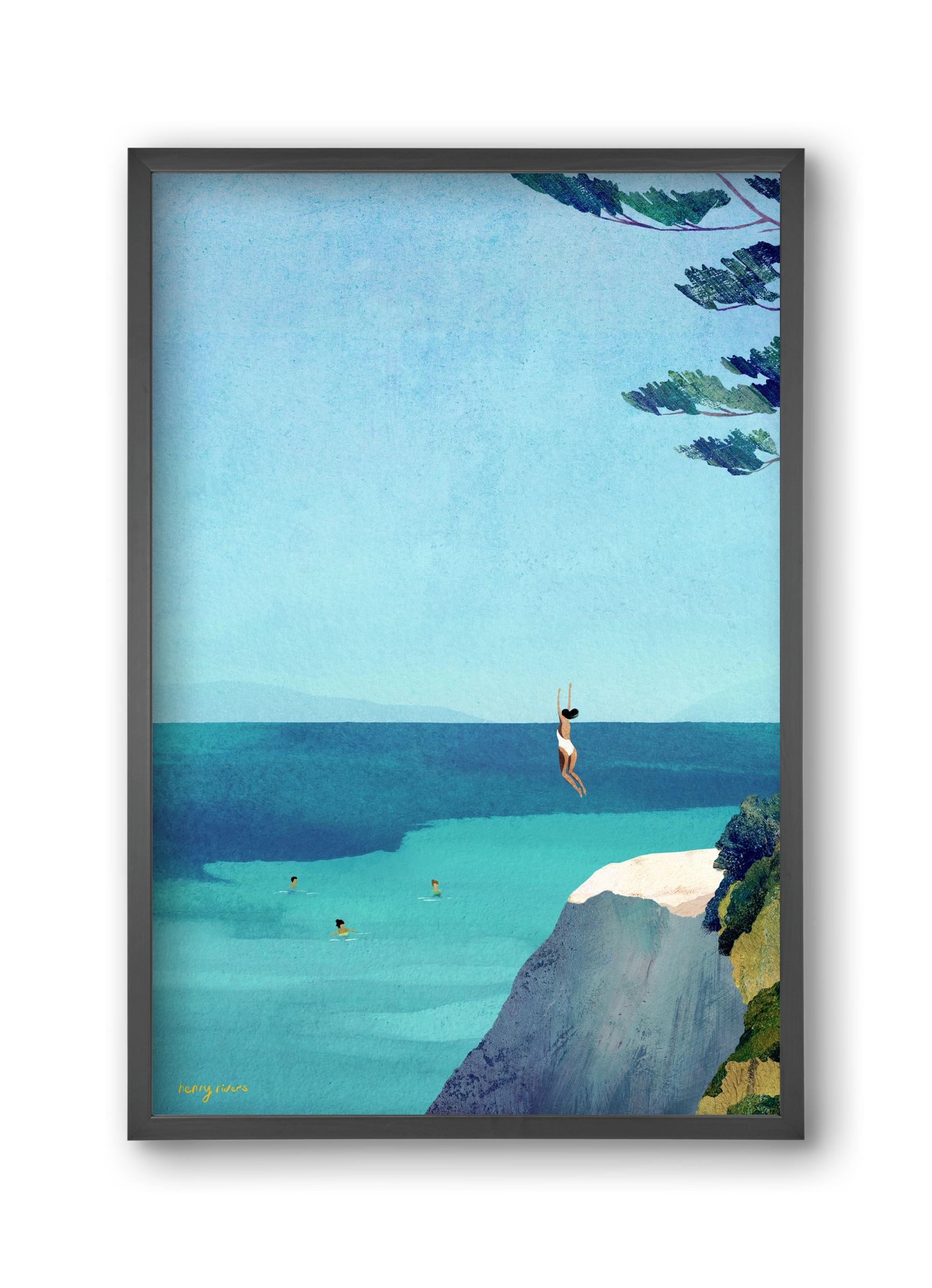 Leap, 30x45 cm (30x45 cm), Fekete keret