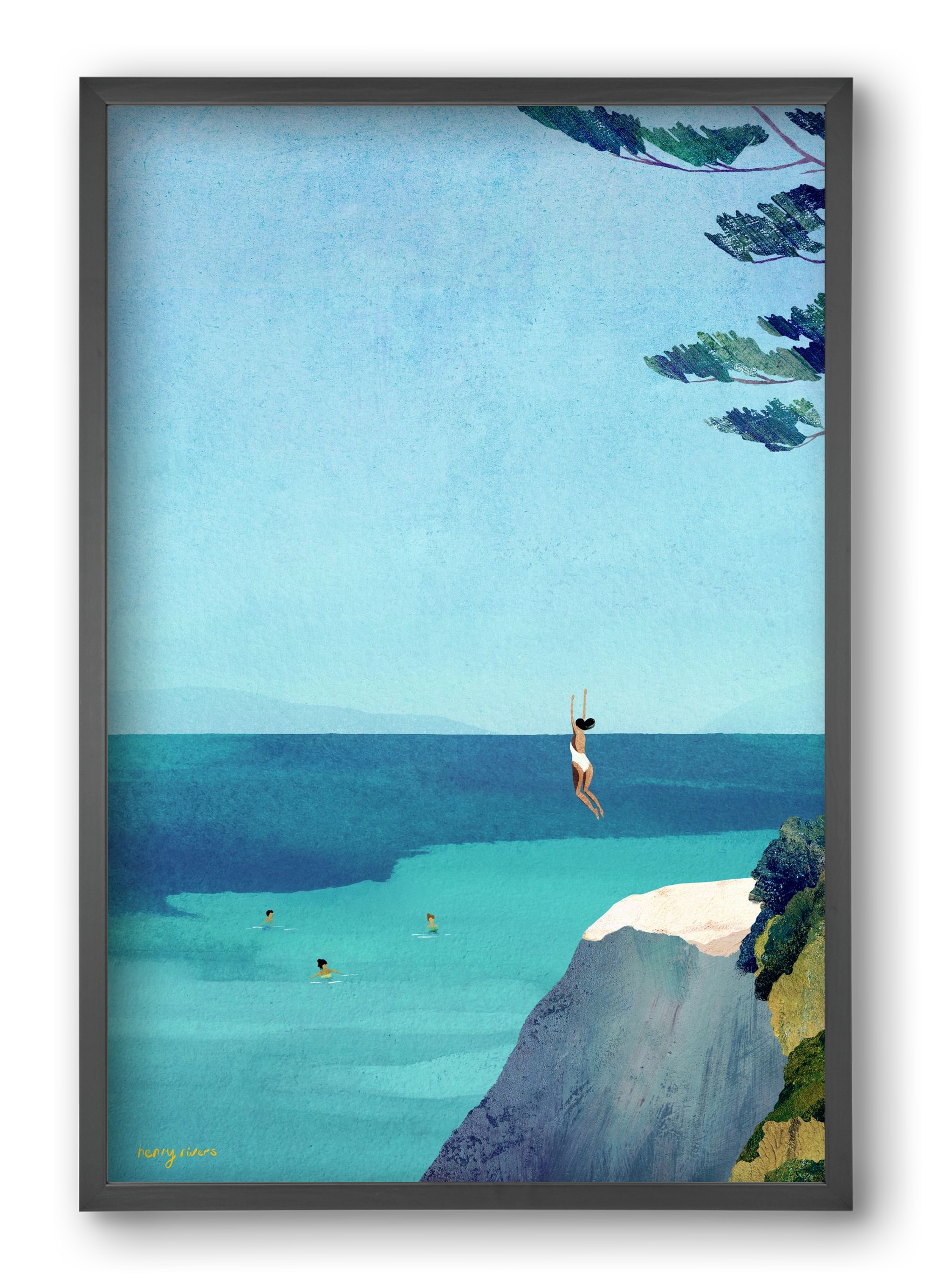 Leap, 40x60 cm (40x60 cm), Fekete keret