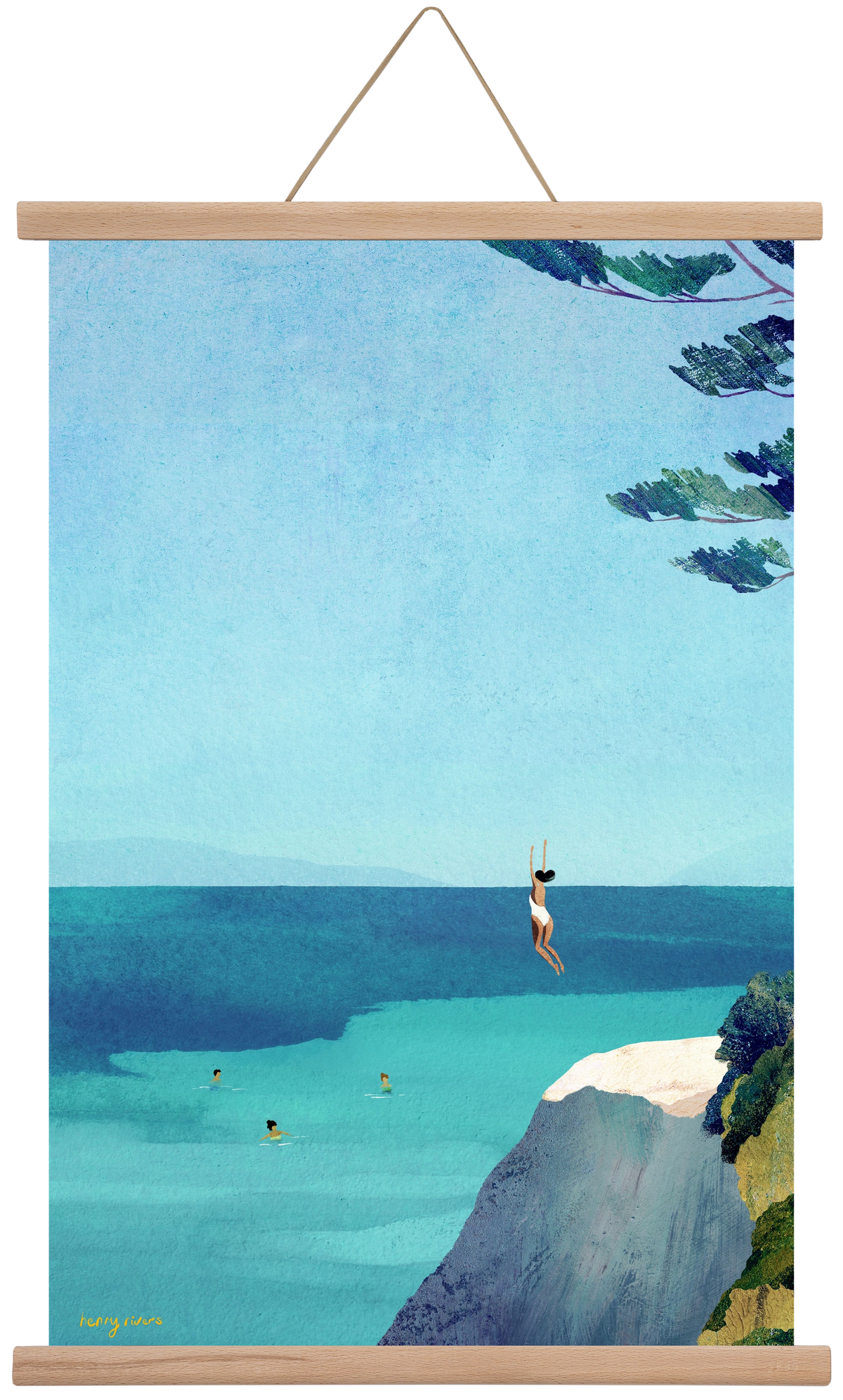 Leap, 40x60 cm (40x60 cm), Tölgy akasztó