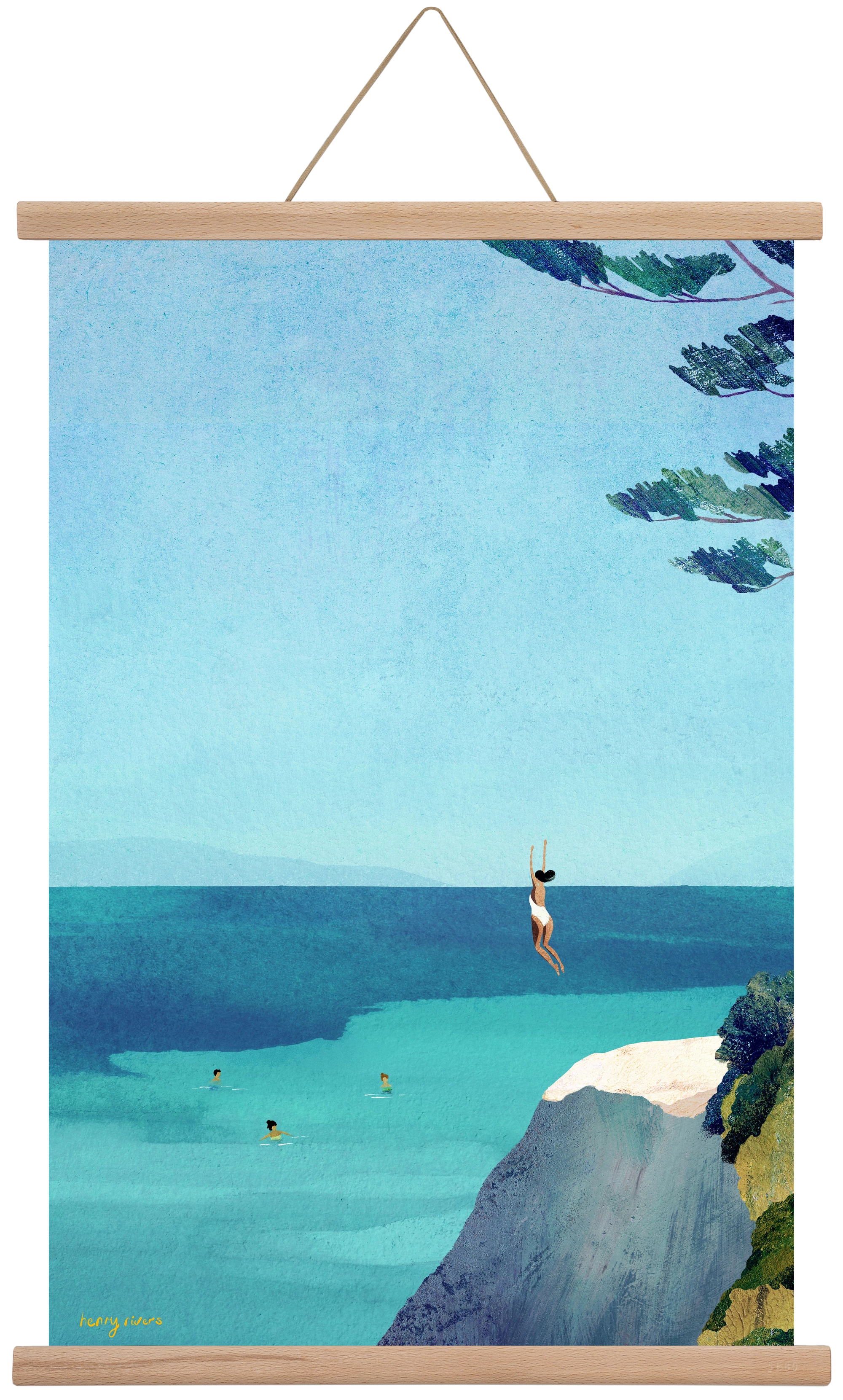 Leap, 40x60 cm (40x60 cm), Tölgy akasztó