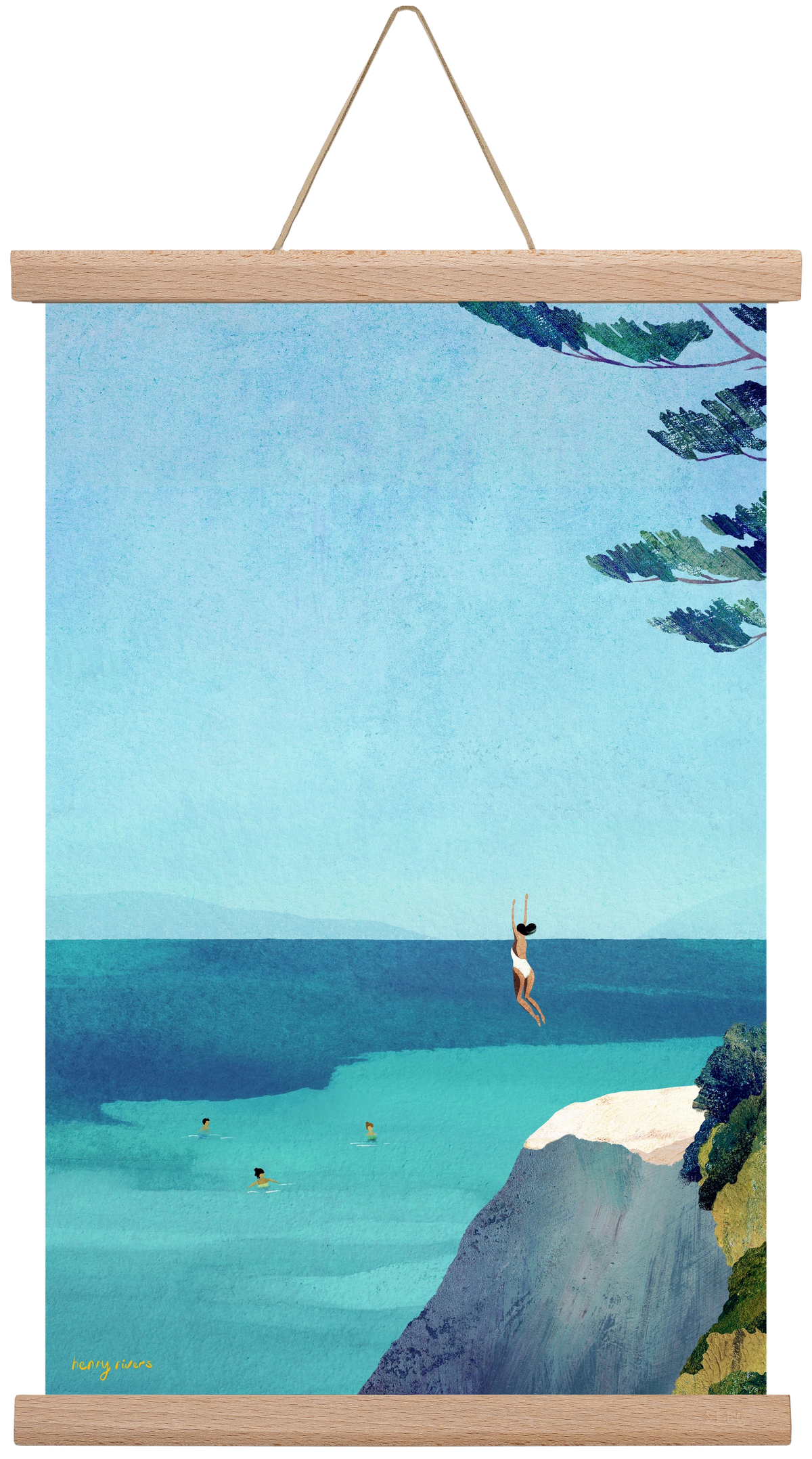 Leap, 30x45 cm (30x45 cm), Tölgy akasztó