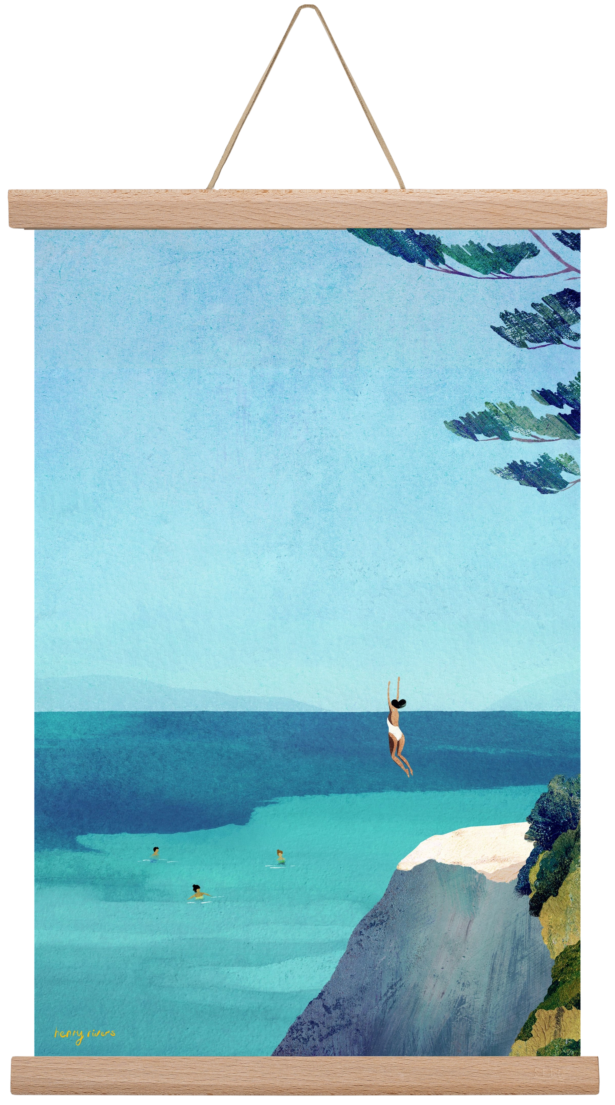 Leap, 30x45 cm (30x45 cm), Tölgy akasztó