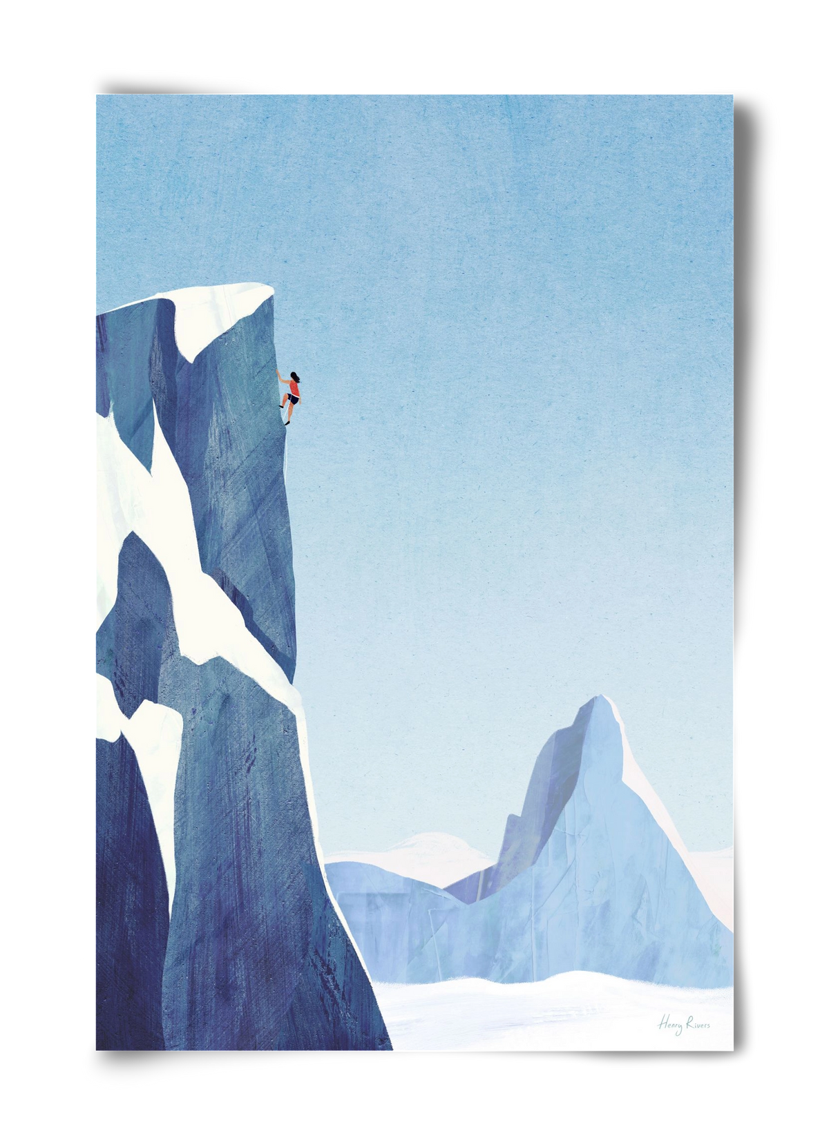 Mountain climb, 40x60 cm, Keret nélkül