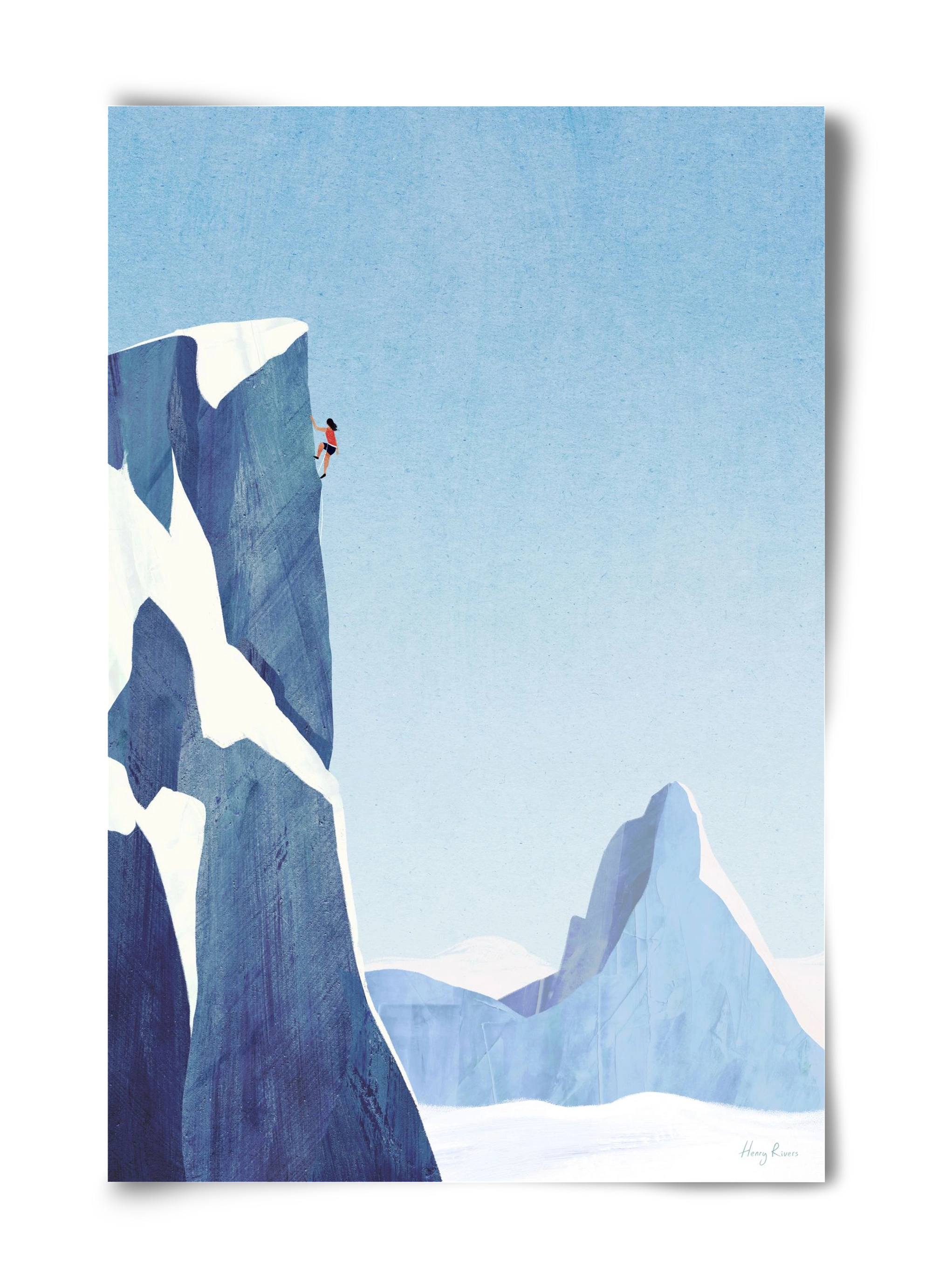 Mountain climb, 40x60 cm, Keret nélkül