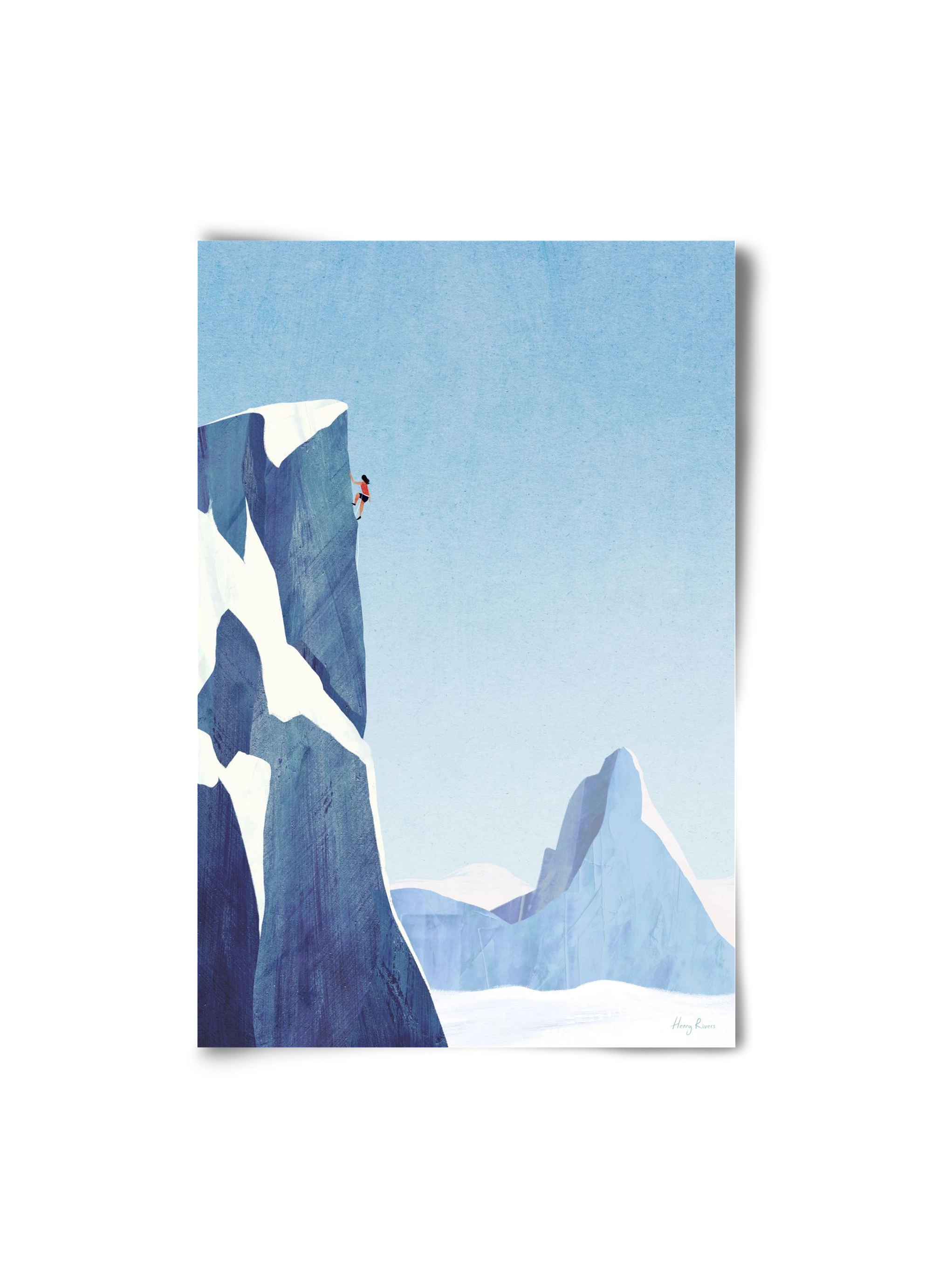 Mountain climb, 20x30 cm, Keret nélkül