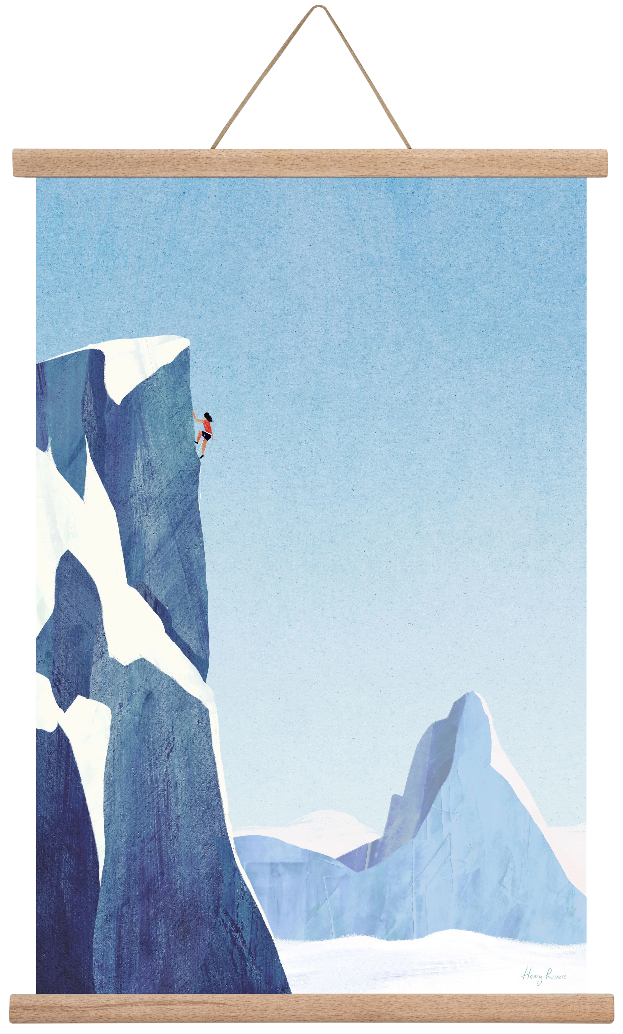 Mountain climb, 40x60 cm (40x60 cm), Tölgy akasztó