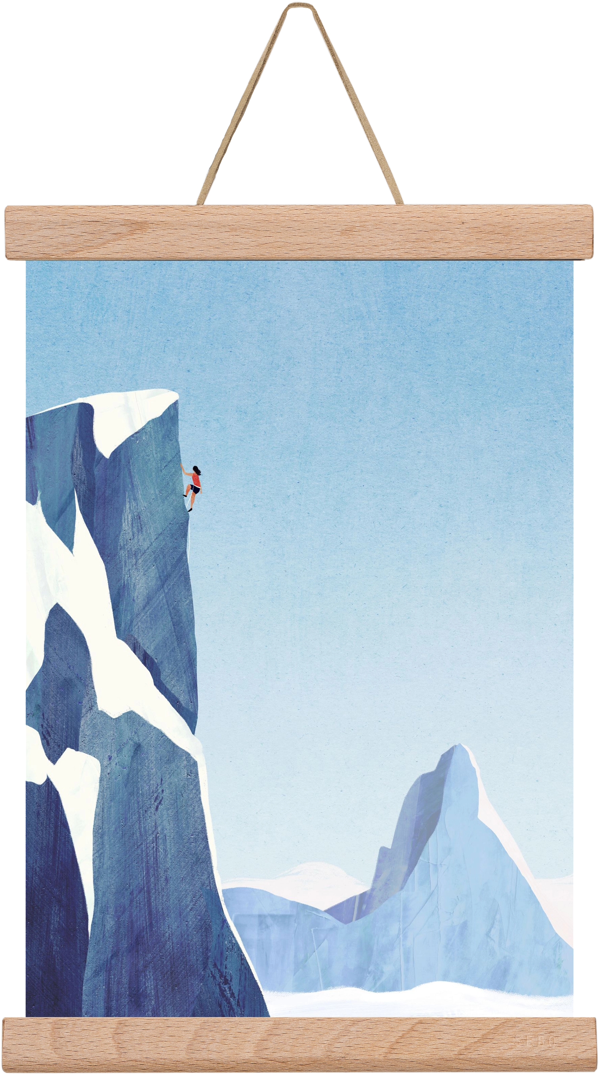 Mountain climb, 20x30 cm (20x30 cm), Tölgy akasztó