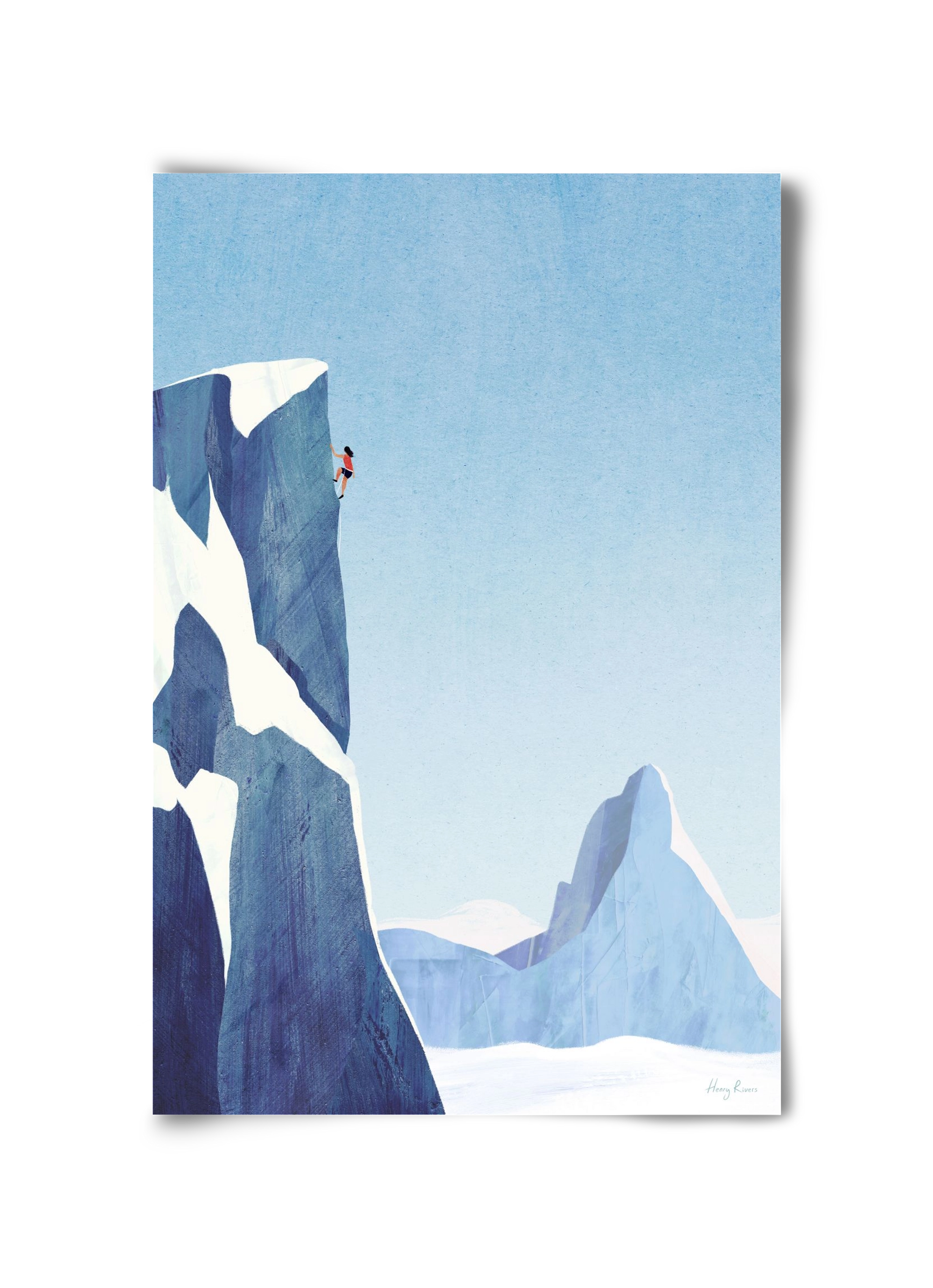 Mountain climb, 30x45 cm, Keret nélkül