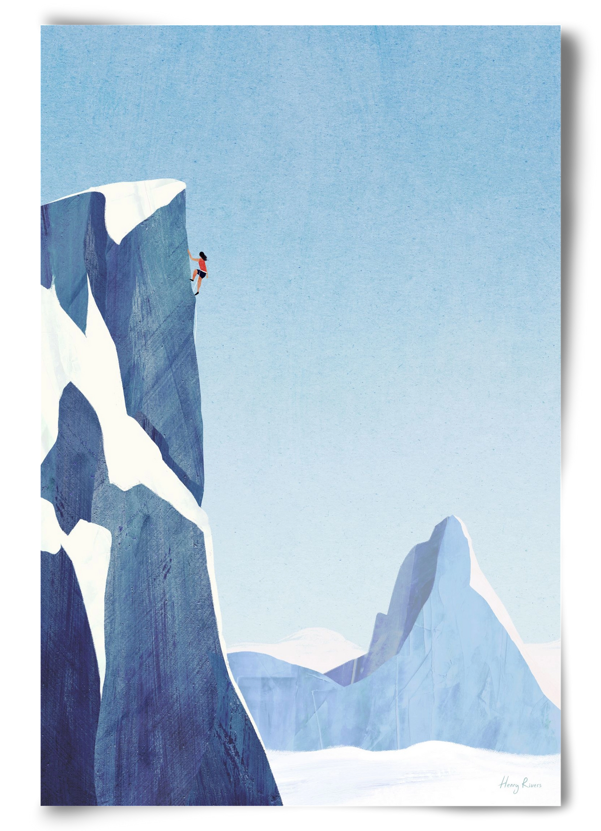 Mountain climb, 60x90 cm, Keret nélkül