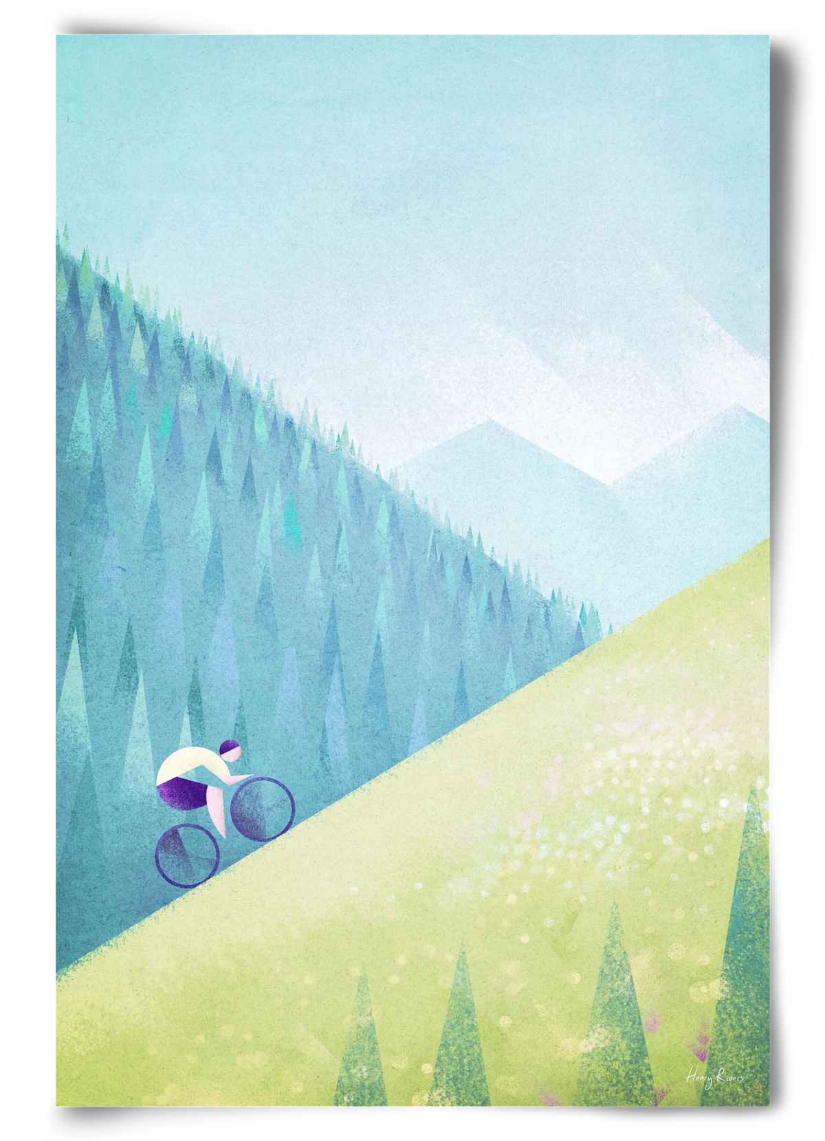 The climb, 60x90 cm, Keret nélkül