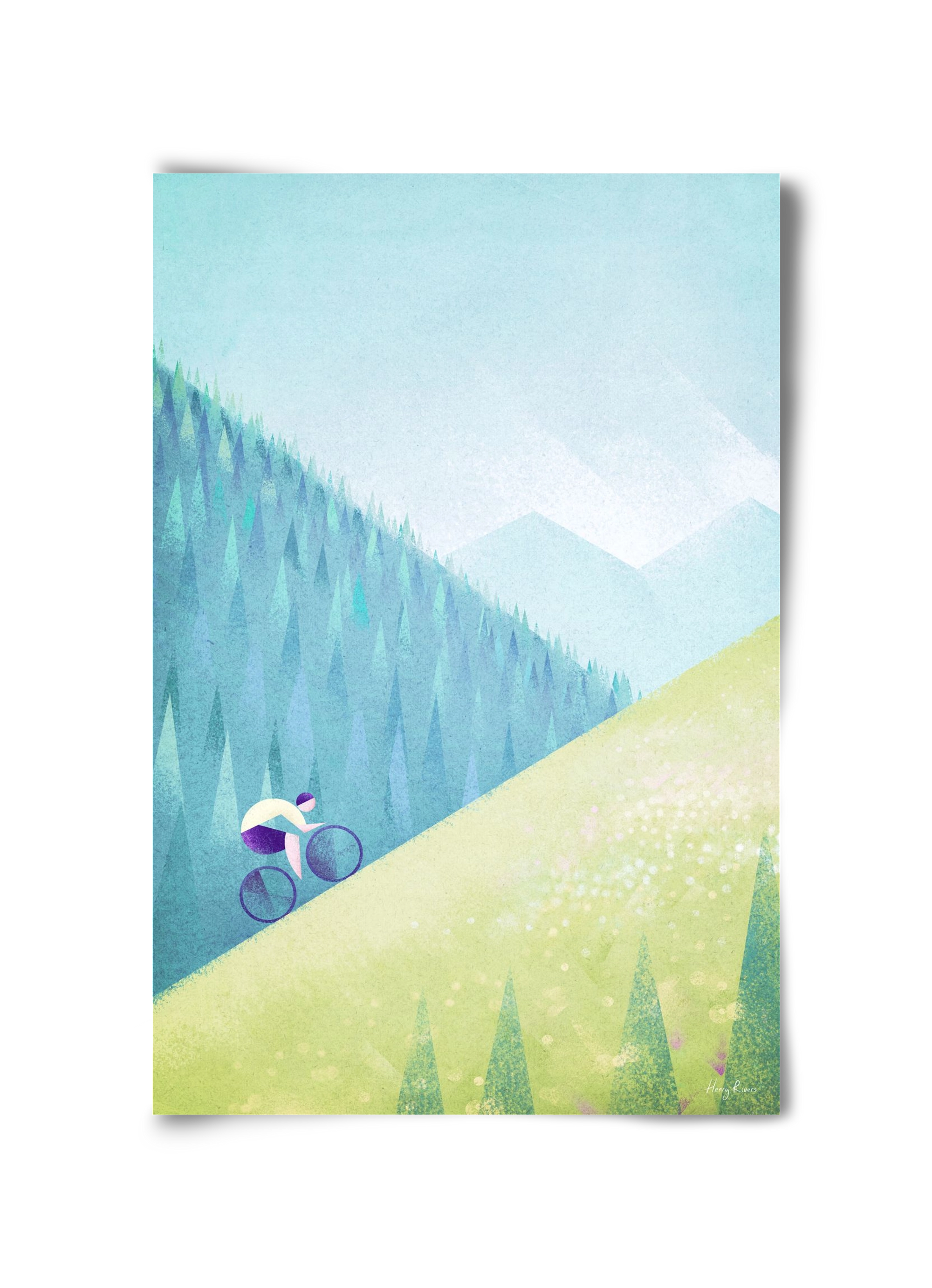 The climb, 30x45 cm, Keret nélkül