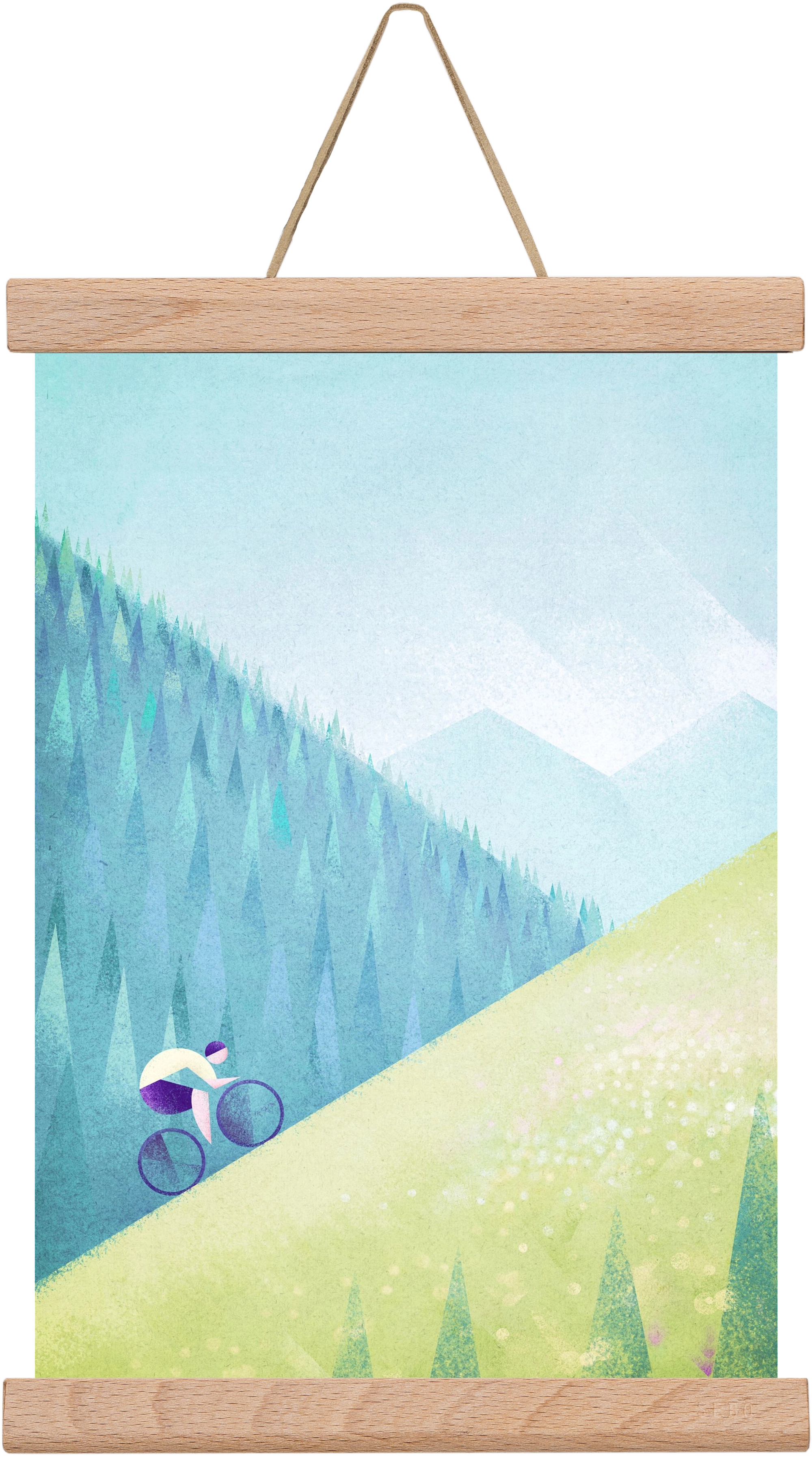 The climb, 20x30 cm (20x30 cm), Tölgy akasztó