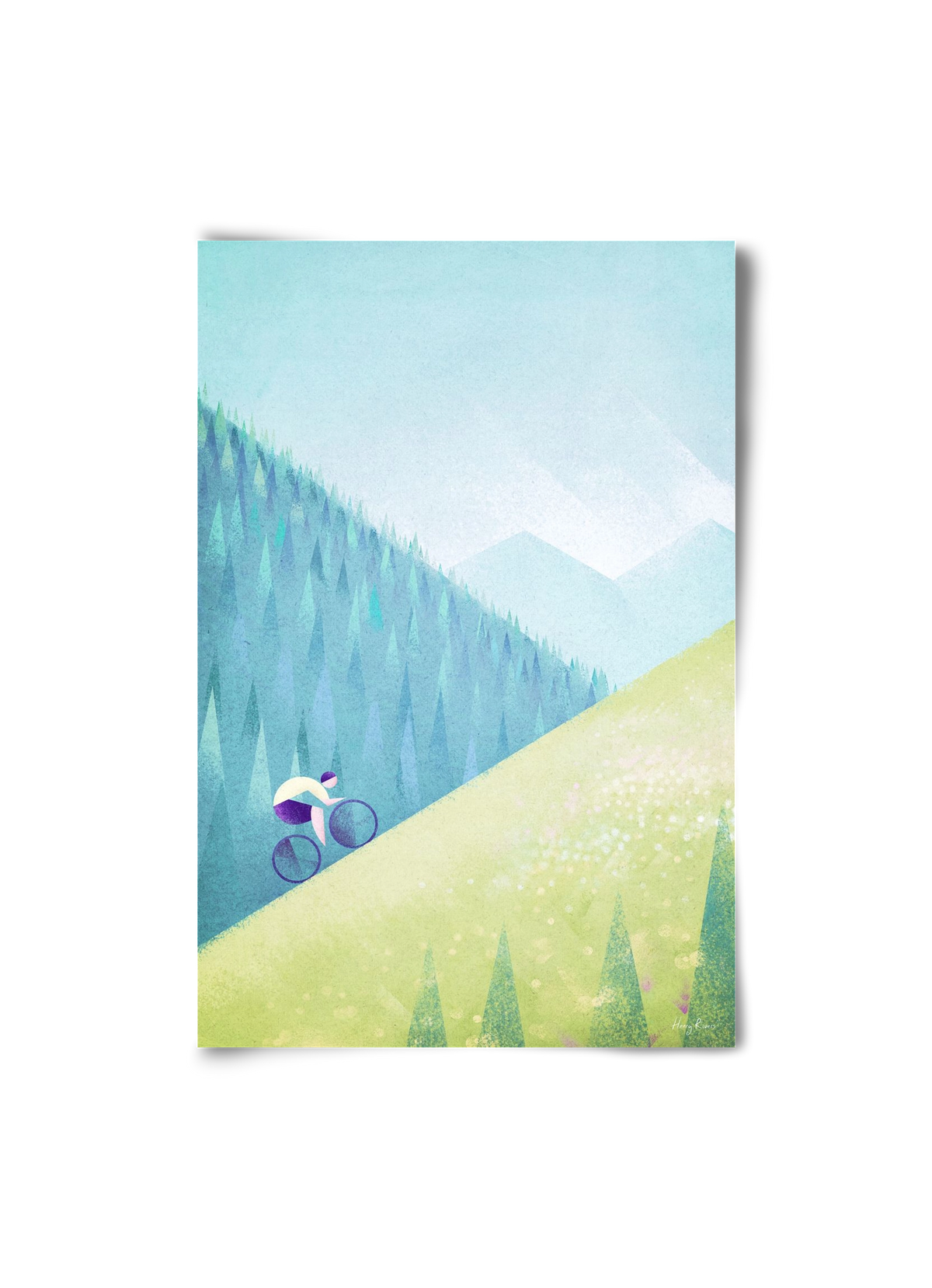 The climb, 20x30 cm, Keret nélkül