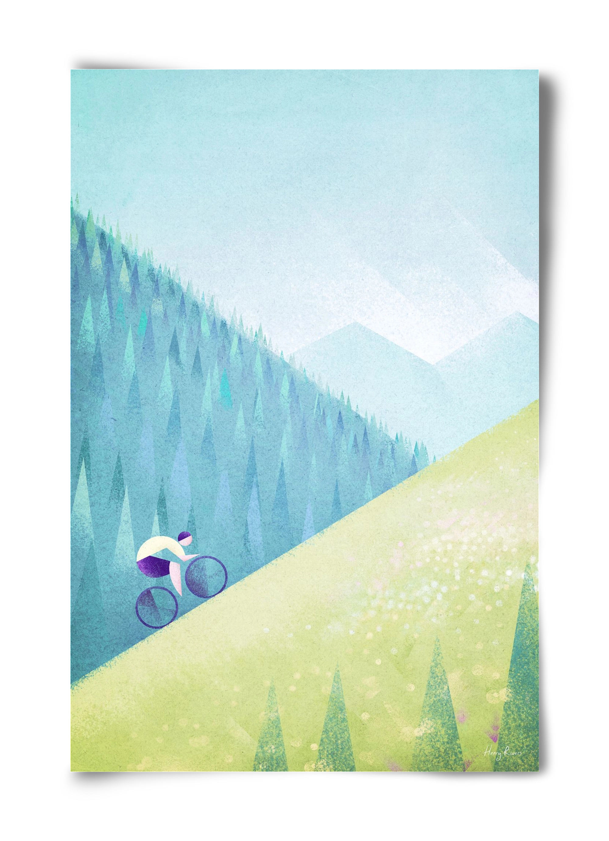 The climb, 40x60 cm, Keret nélkül