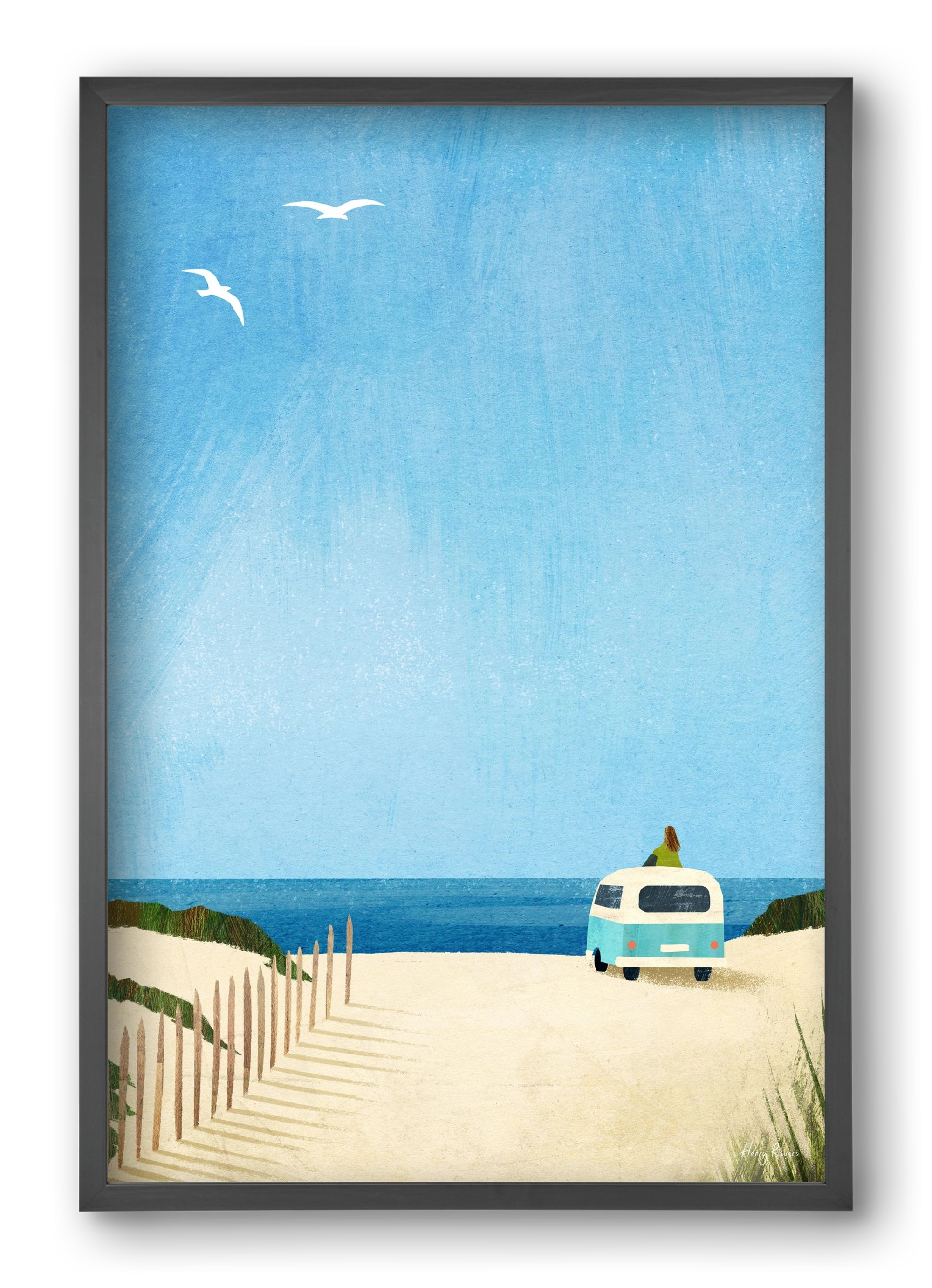 Van Life II, 40x60 cm (40x60 cm), Fekete keret