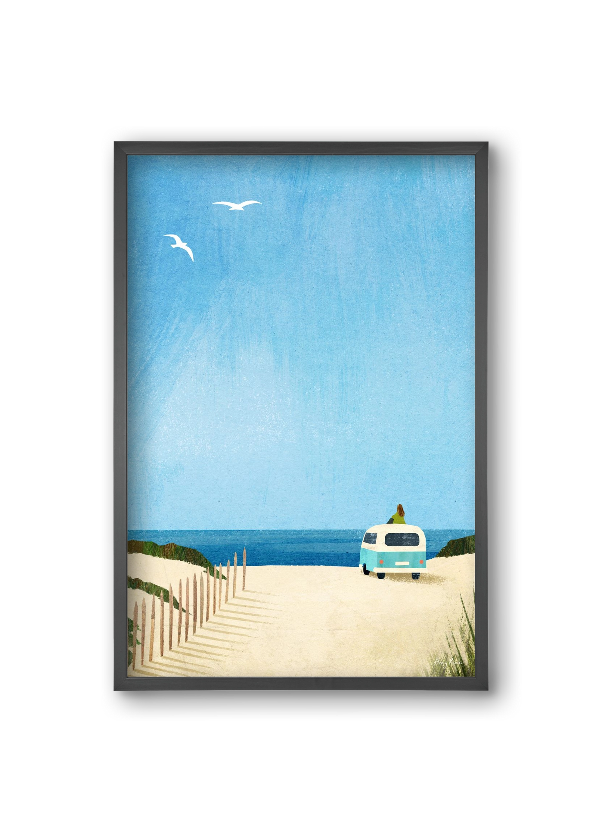 Van Life II, 20x30 cm (20x30 cm), Fekete keret