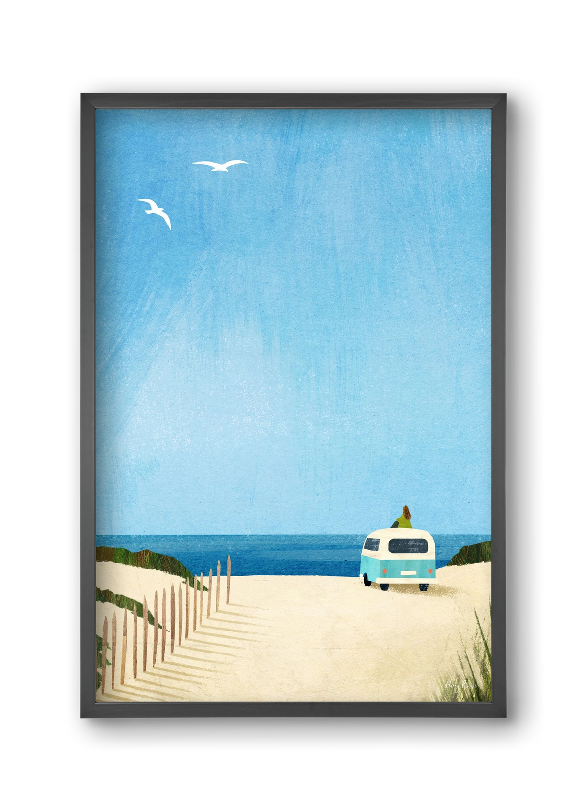 Van Life II, 30x45 cm (30x45 cm), Fekete keret