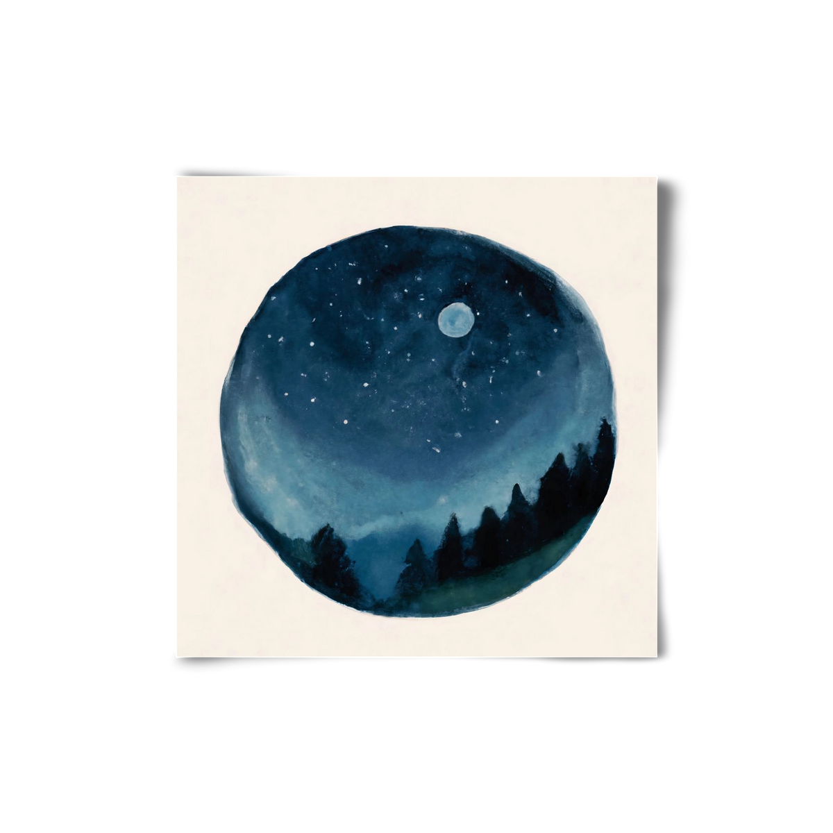 Around the world, 20x20 cm, Keret nélkül