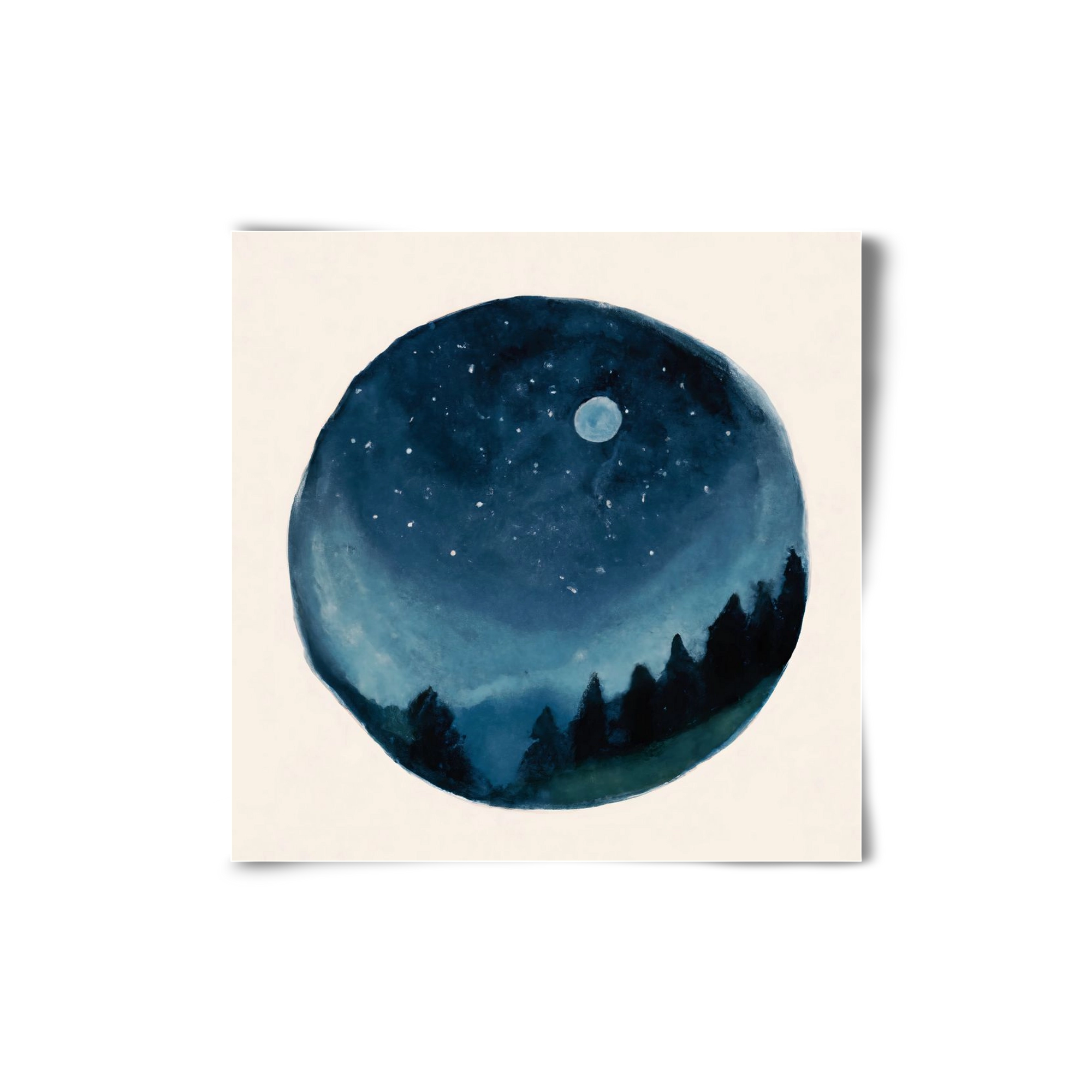 Around the world, 20x20 cm, Keret nélkül