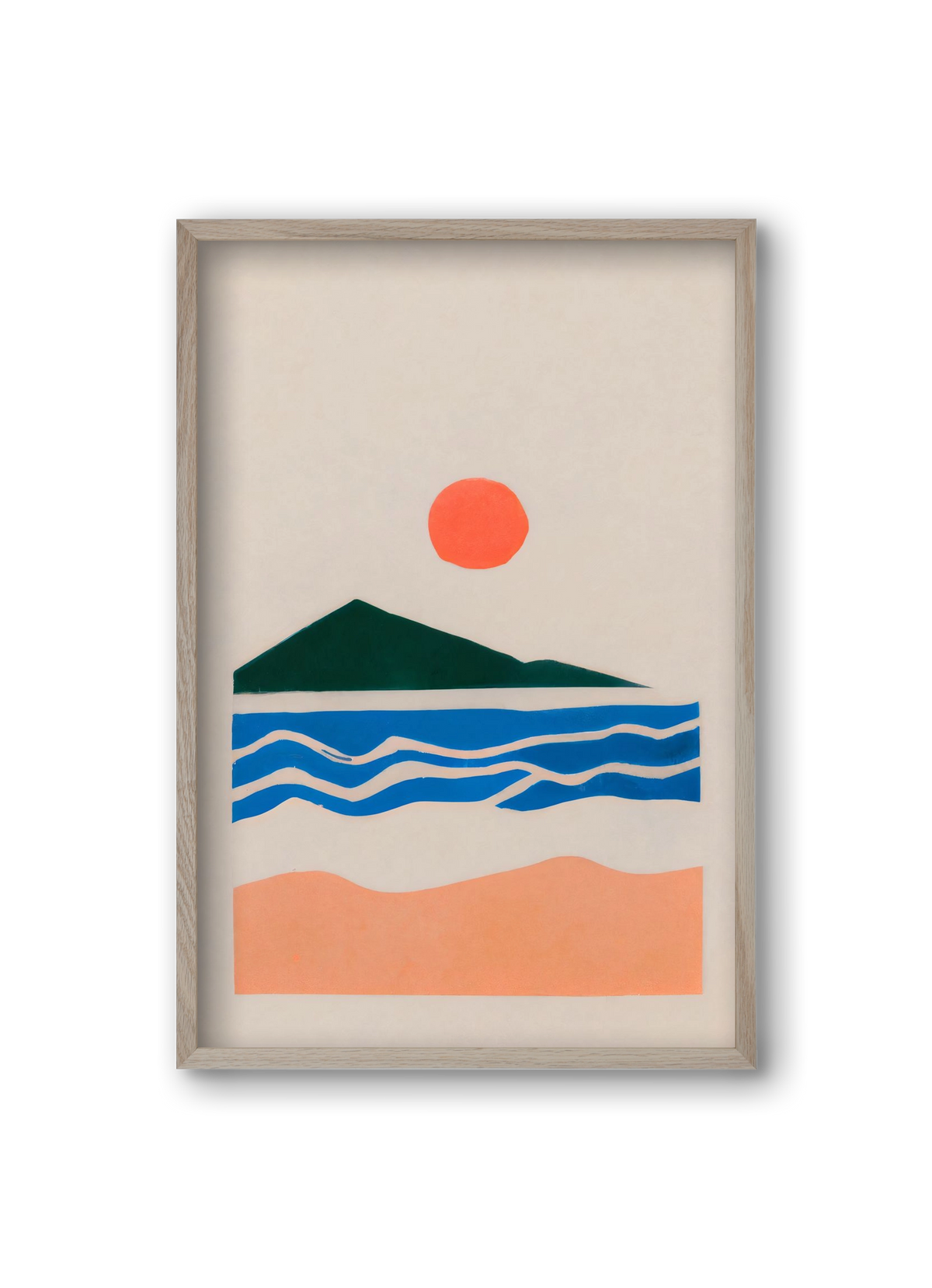 Verano , 20x30 cm (20x30 cm), Tölgy keret