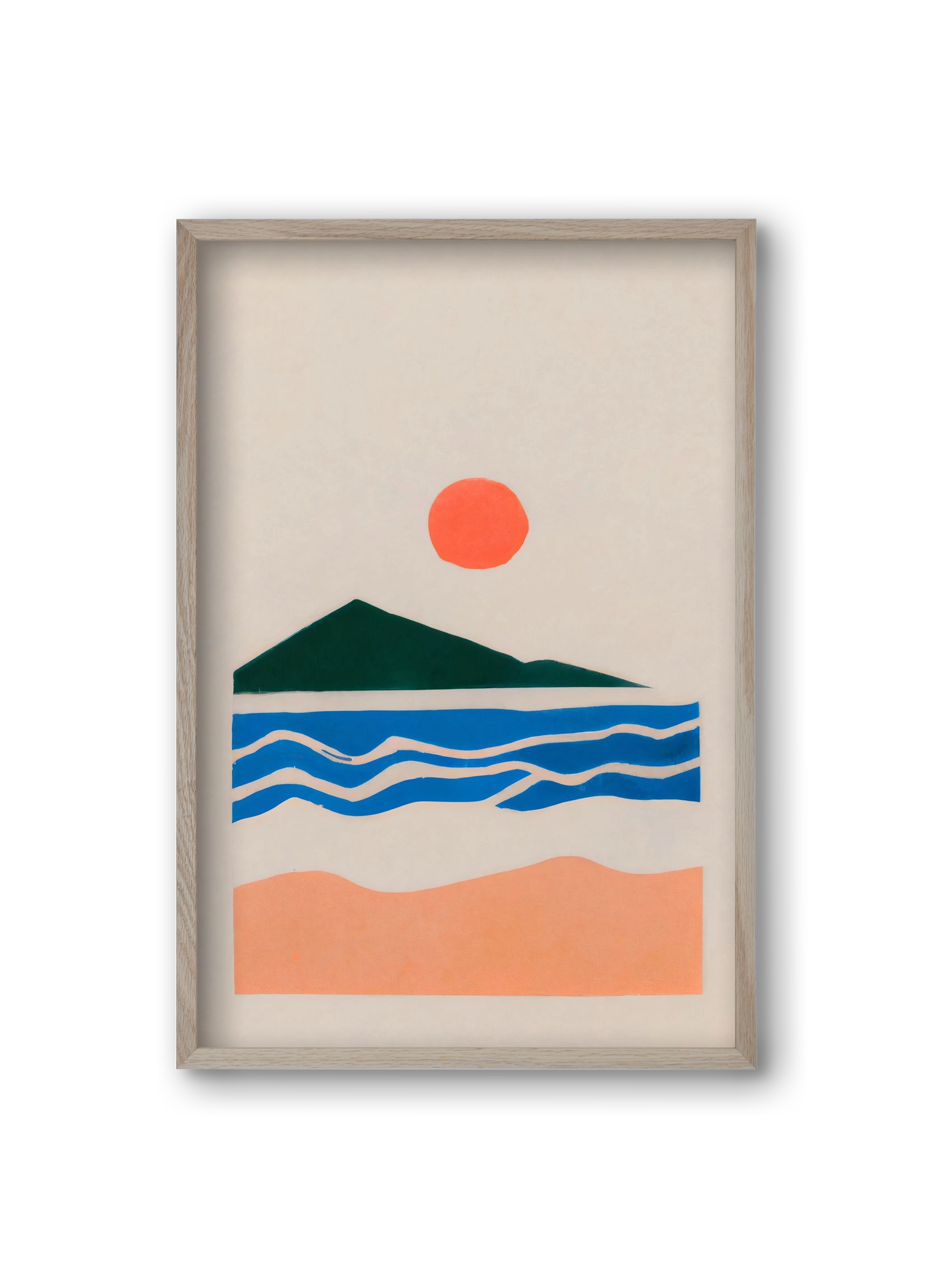 Verano , 20x30 cm (20x30 cm), Tölgy keret