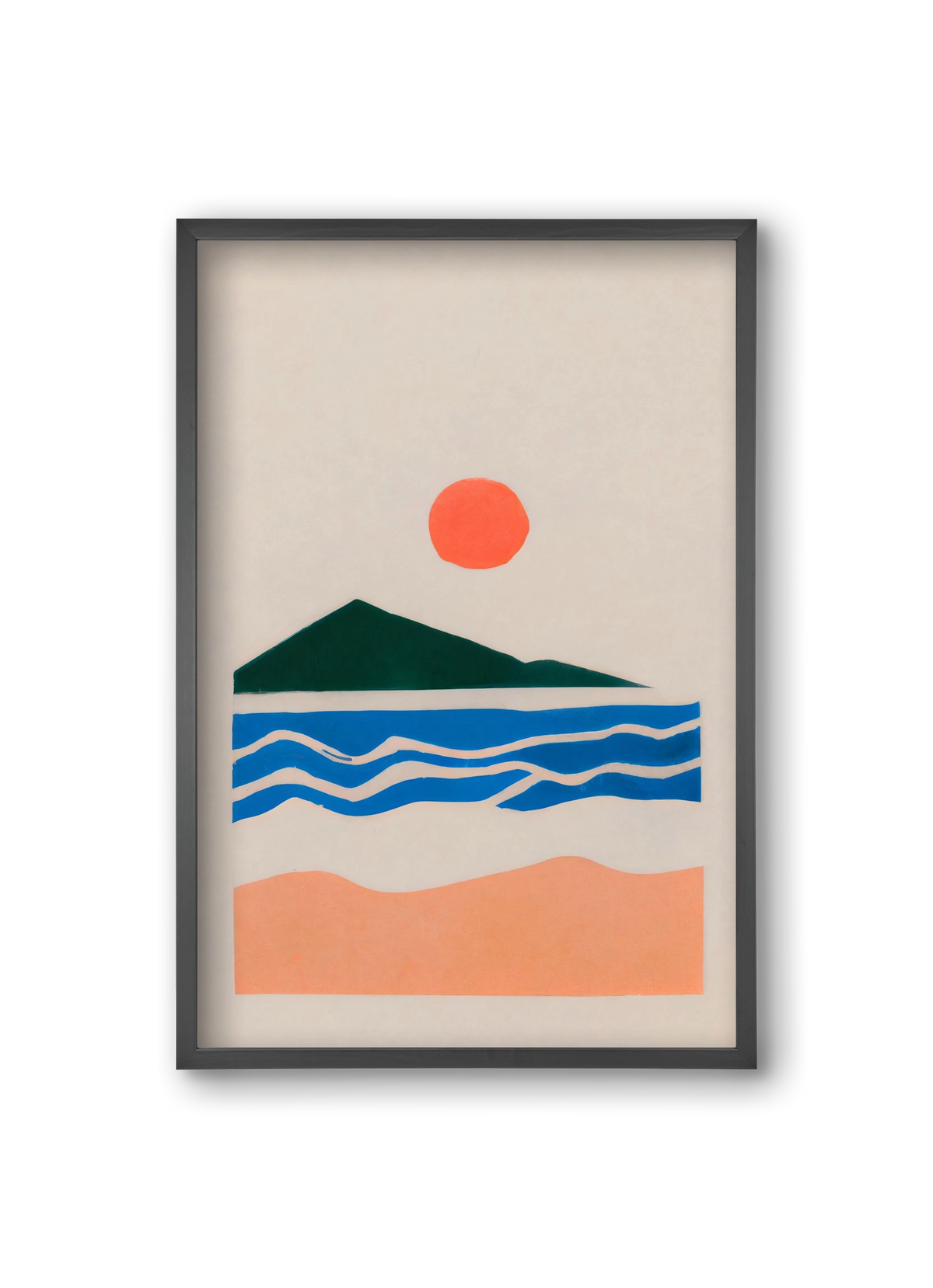 Verano , 20x30 cm (20x30 cm), Fekete keret