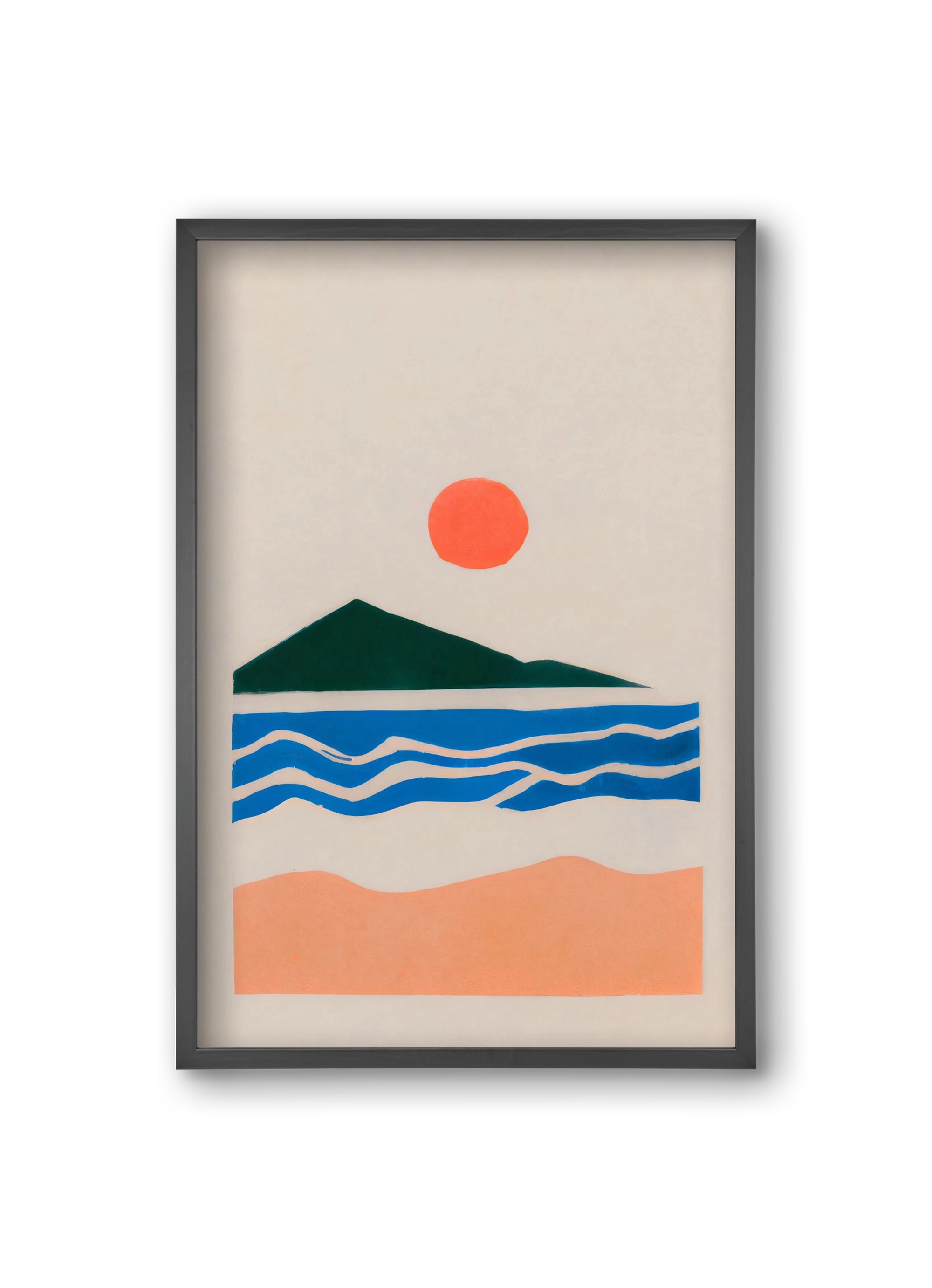 Verano , 20x30 cm (20x30 cm), Fekete keret