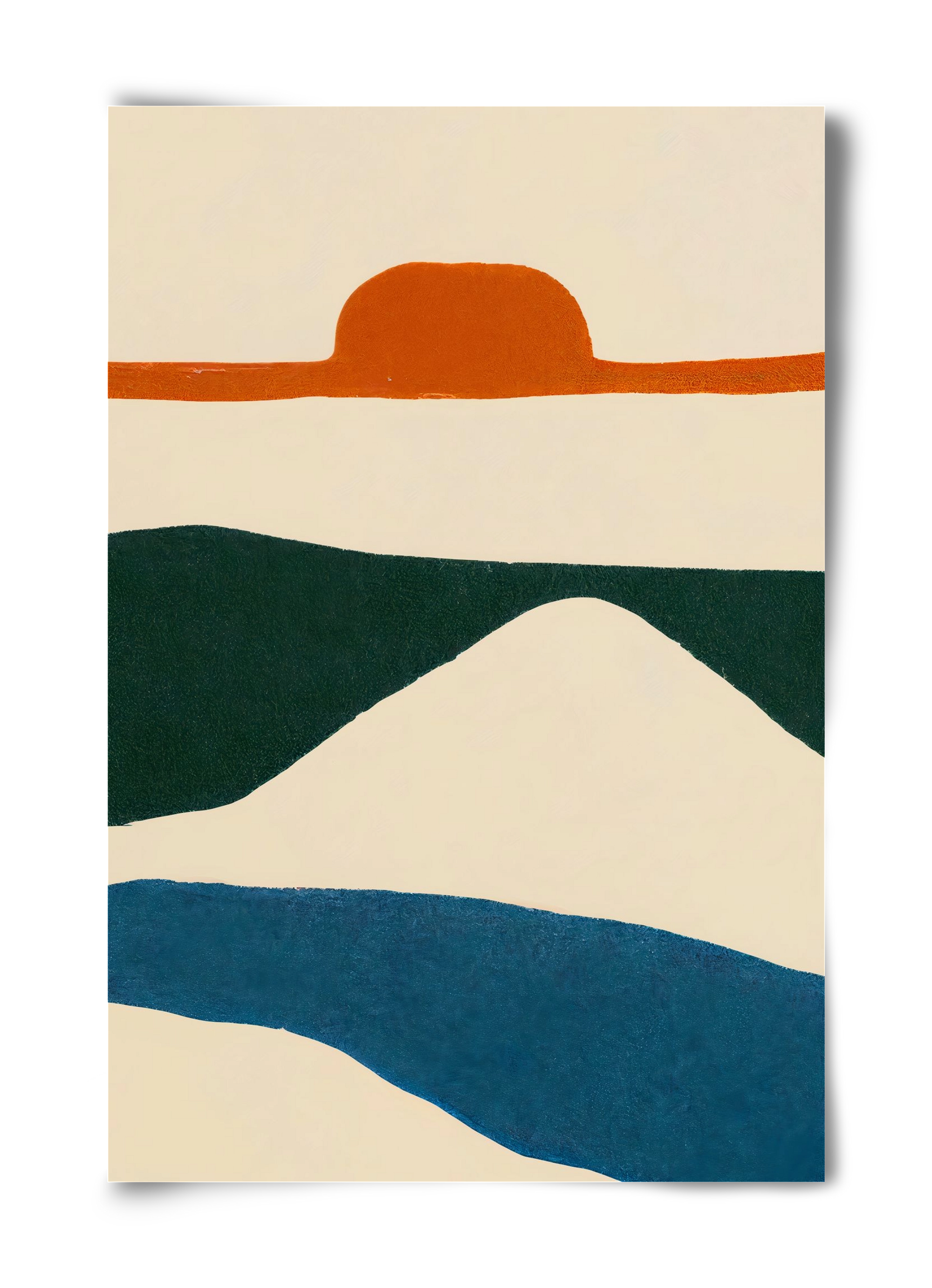 Puesta del sol , 40x60 cm, Keret nélkül