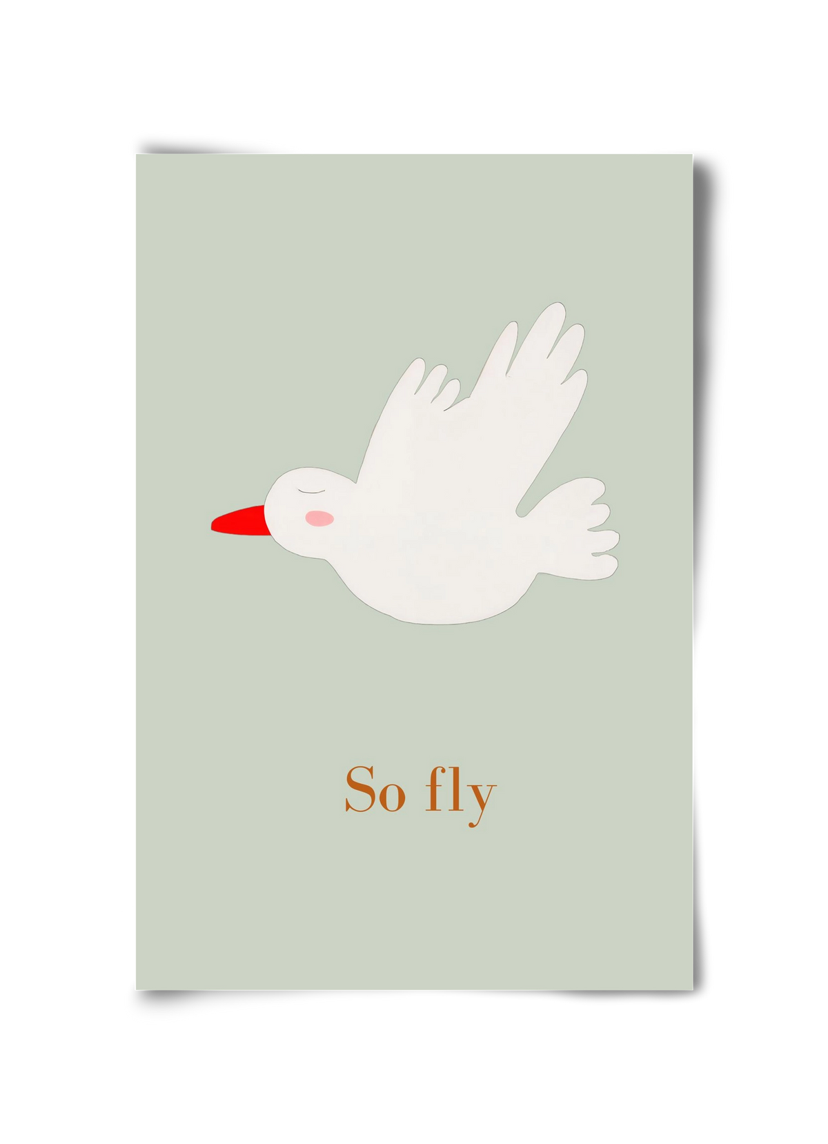 So fly , 30x45 cm, Keret nélkül