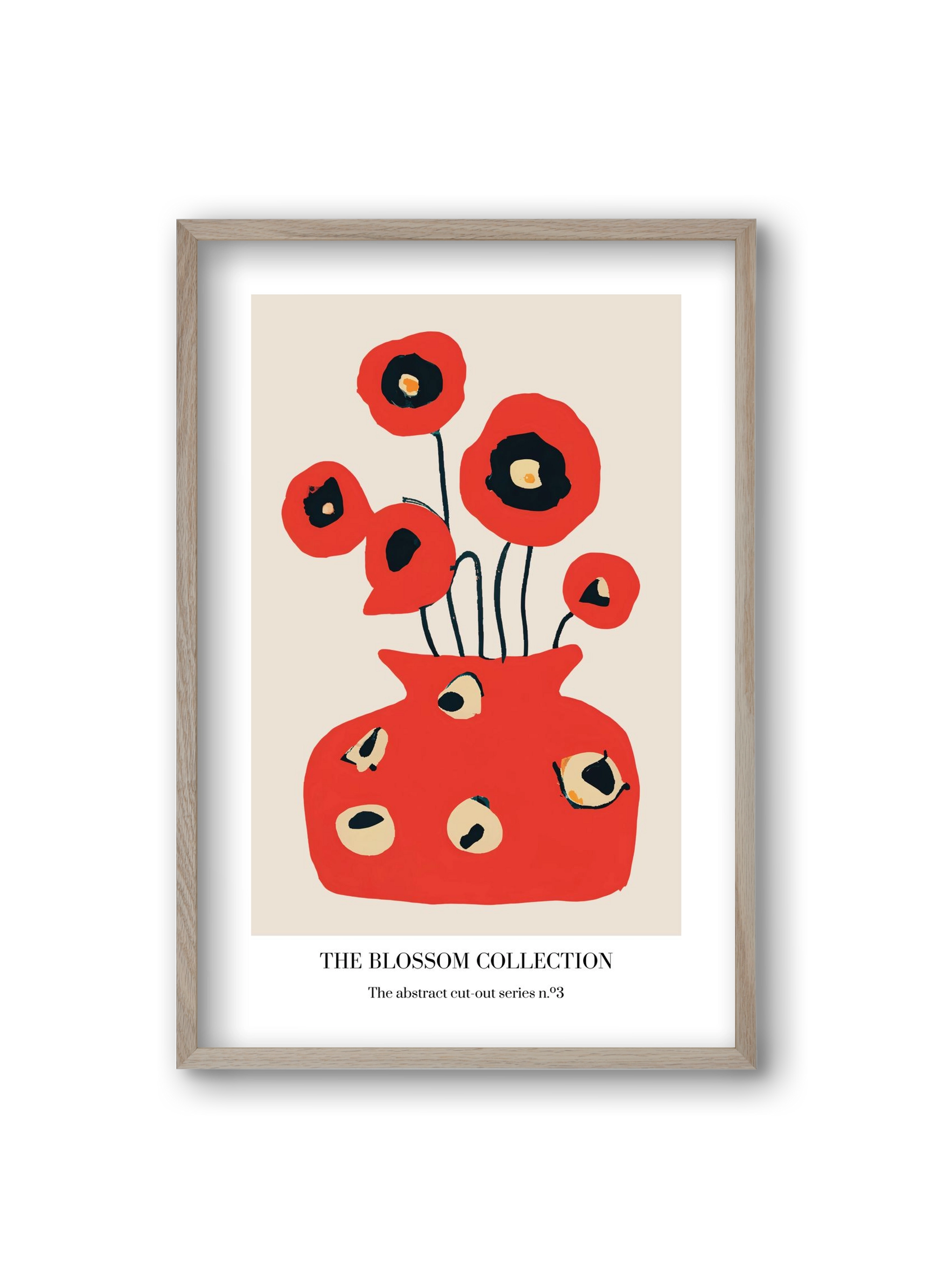 The blossom collection 3, 20x30 cm (20x30 cm), Tölgy keret