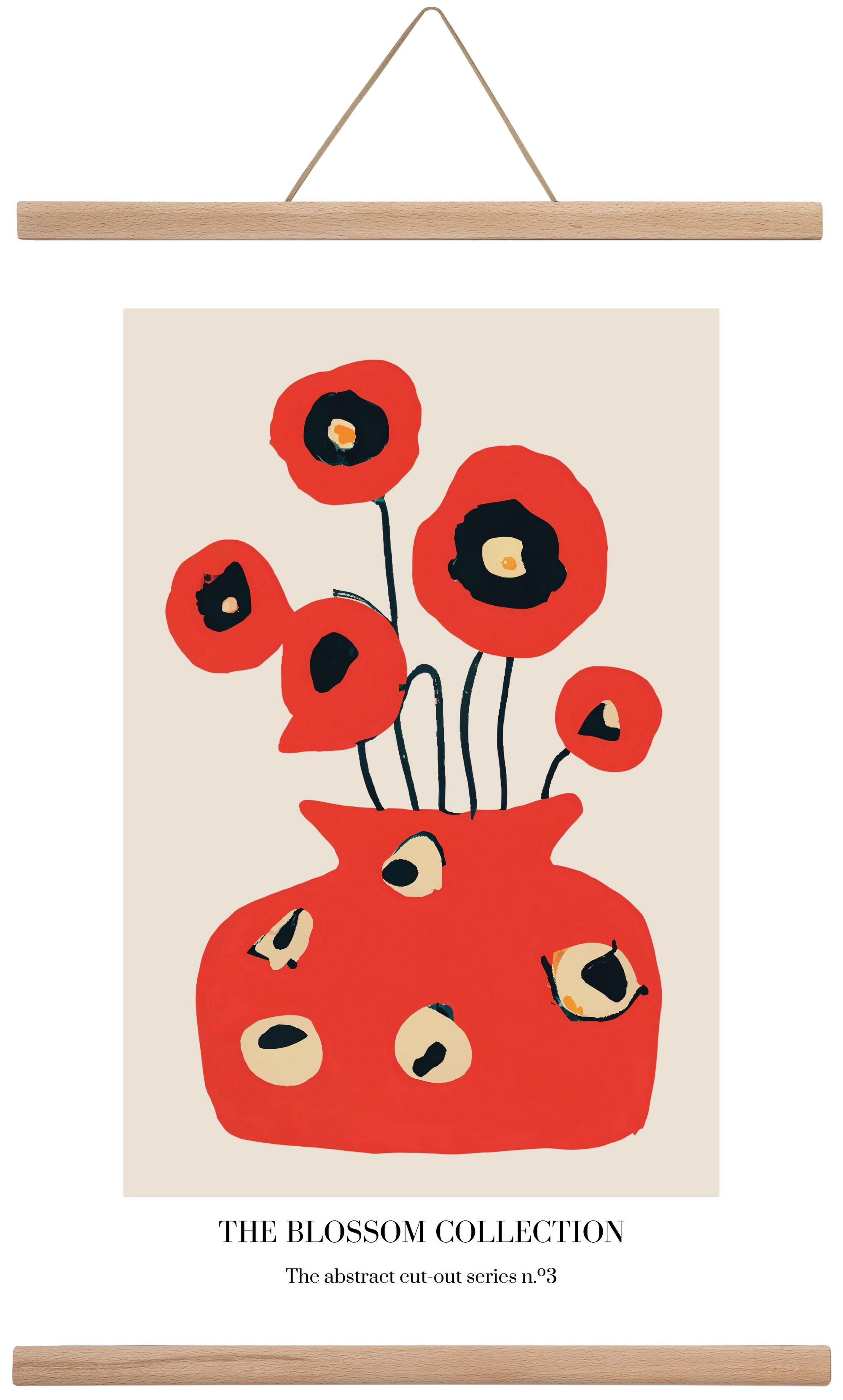 The blossom collection 3, 40x60 cm (40x60 cm), Tölgy akasztó