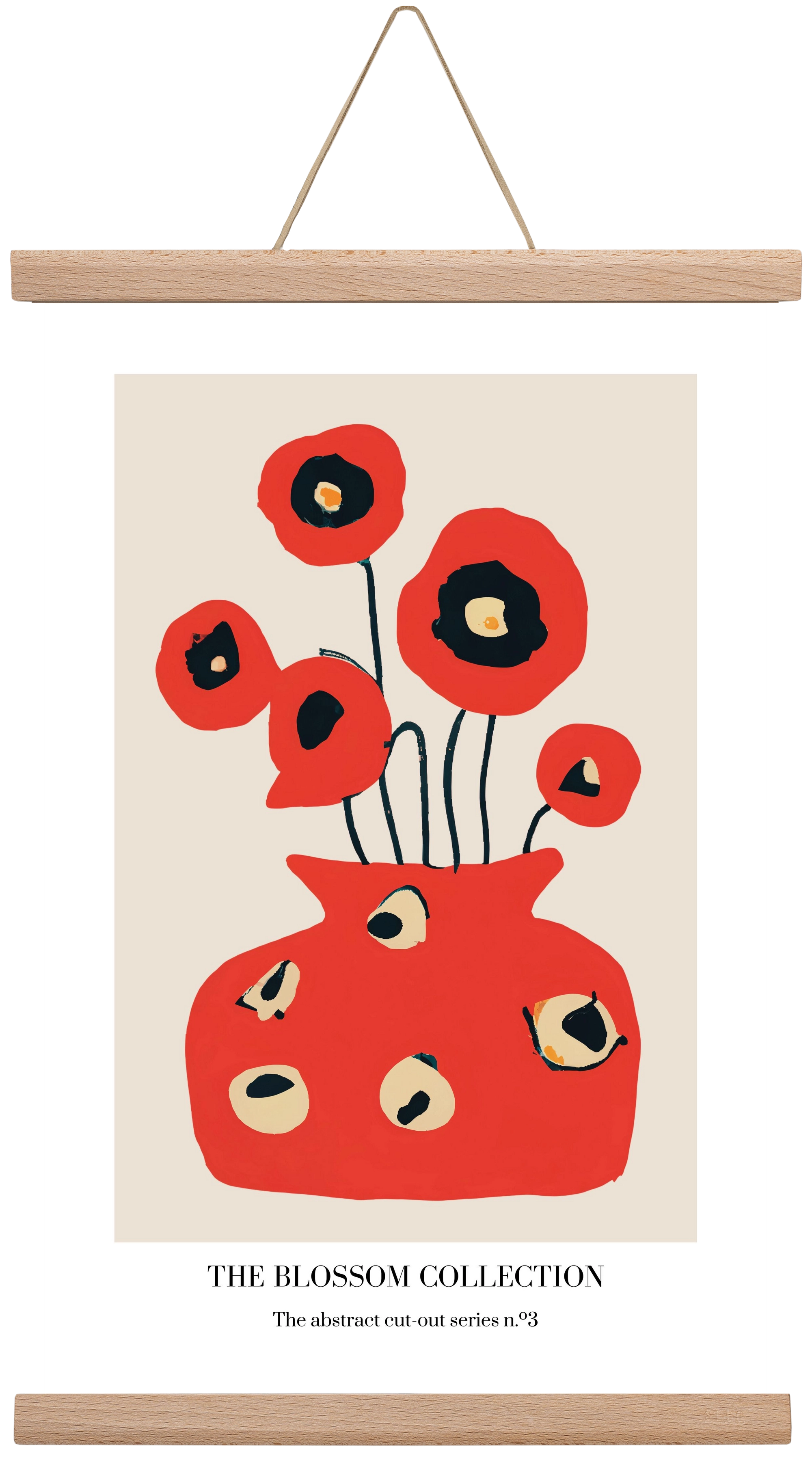 The blossom collection 3, 30x45 cm (30x45 cm), Tölgy akasztó