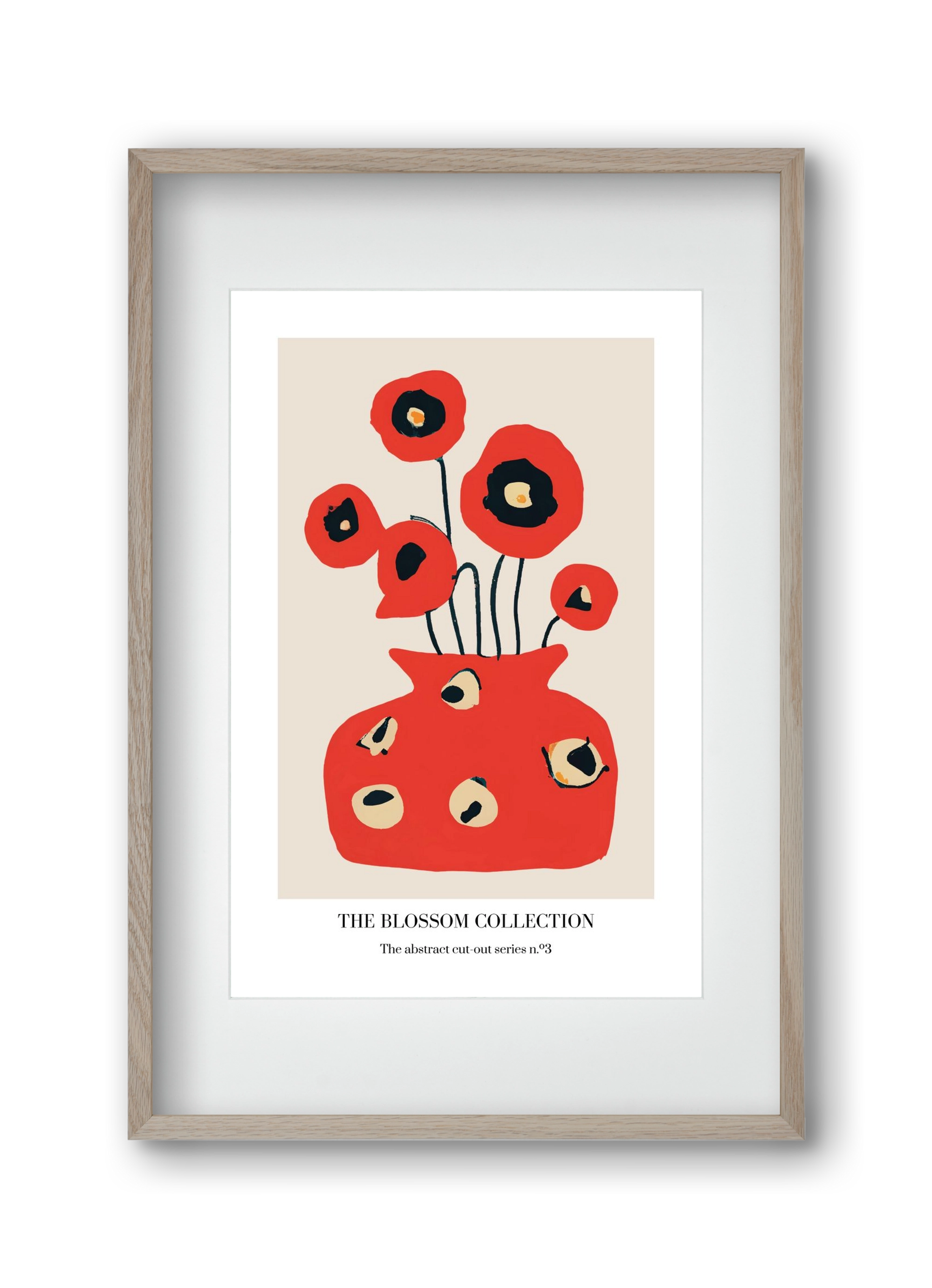 The blossom collection 3, 30x45 cm (20x30 cm), Tölgy keret, paszpartuval