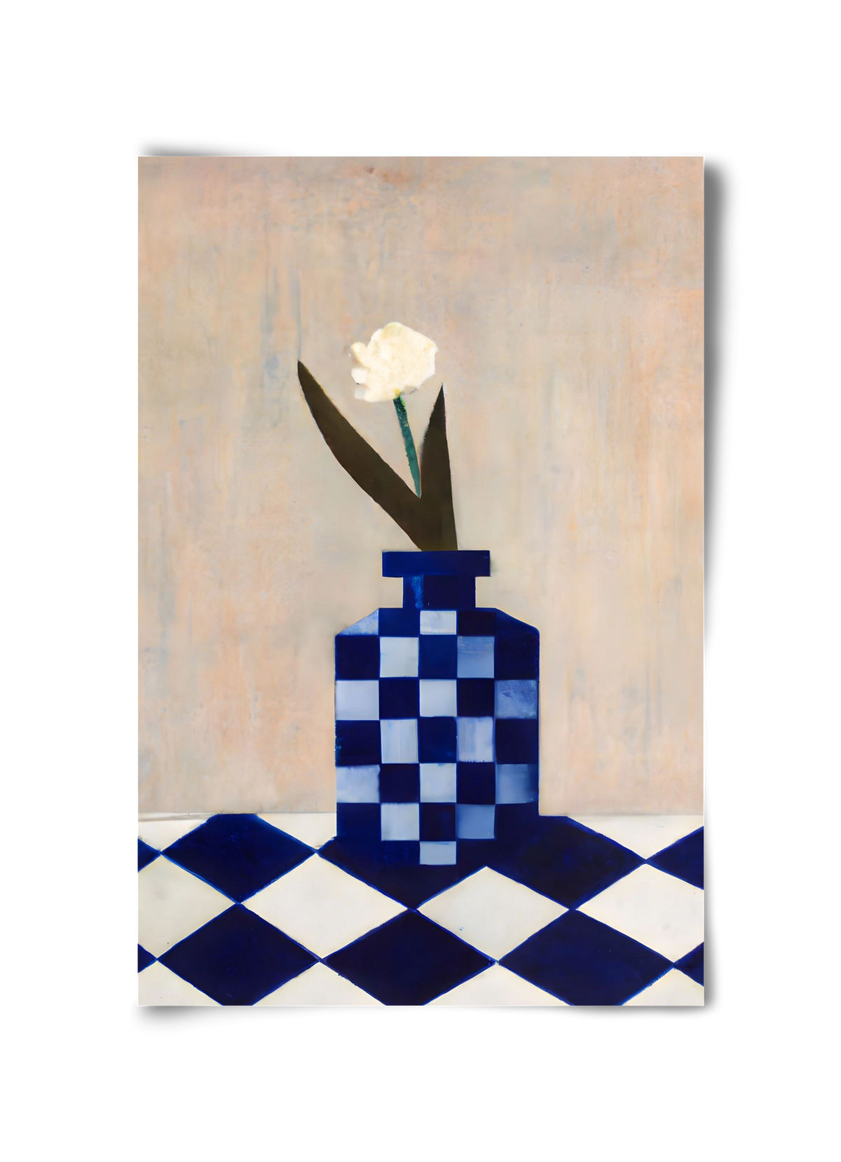 Check the vase, 30x45 cm, Keret nélkül