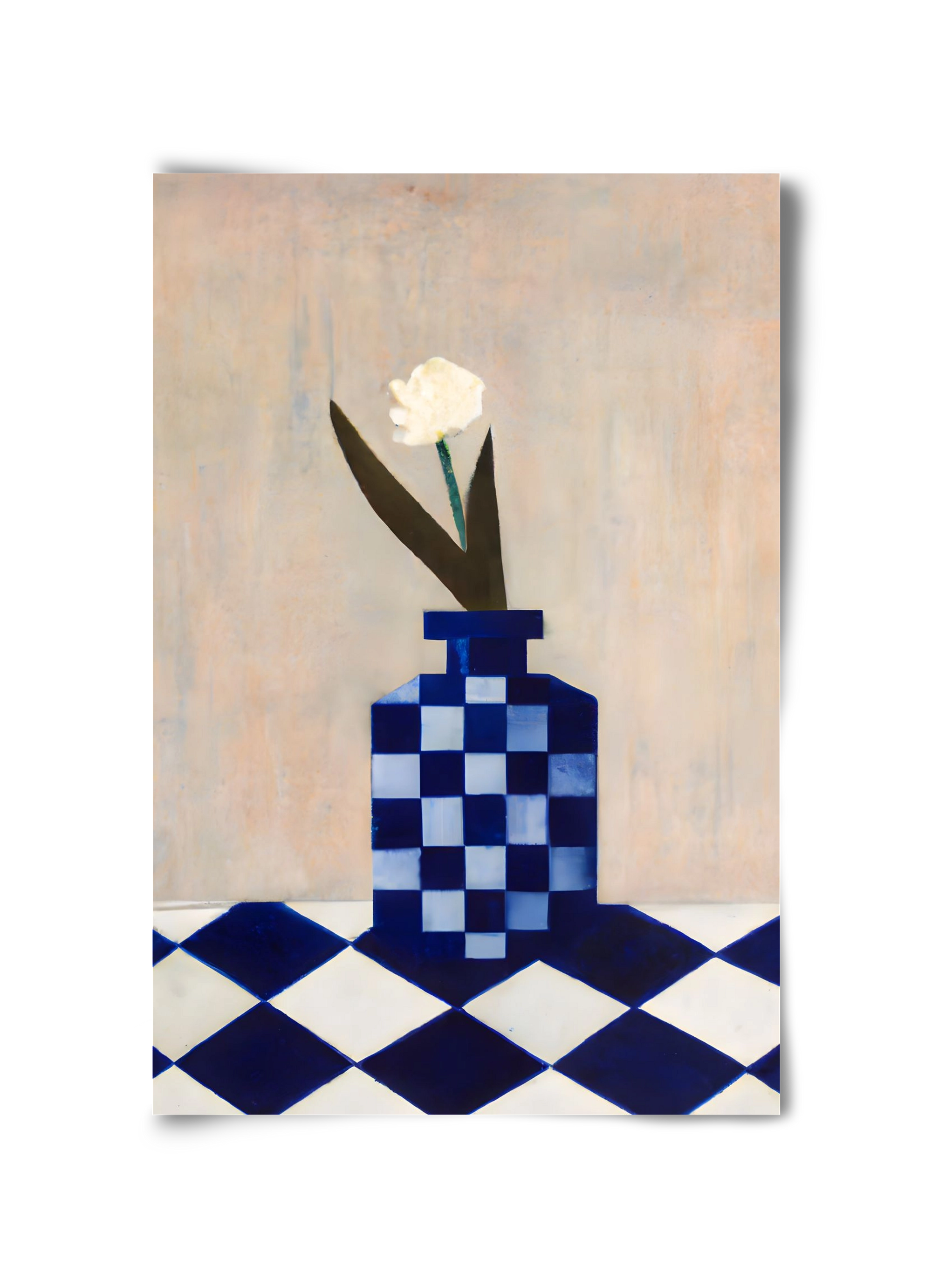 Check the vase, 30x45 cm, Keret nélkül